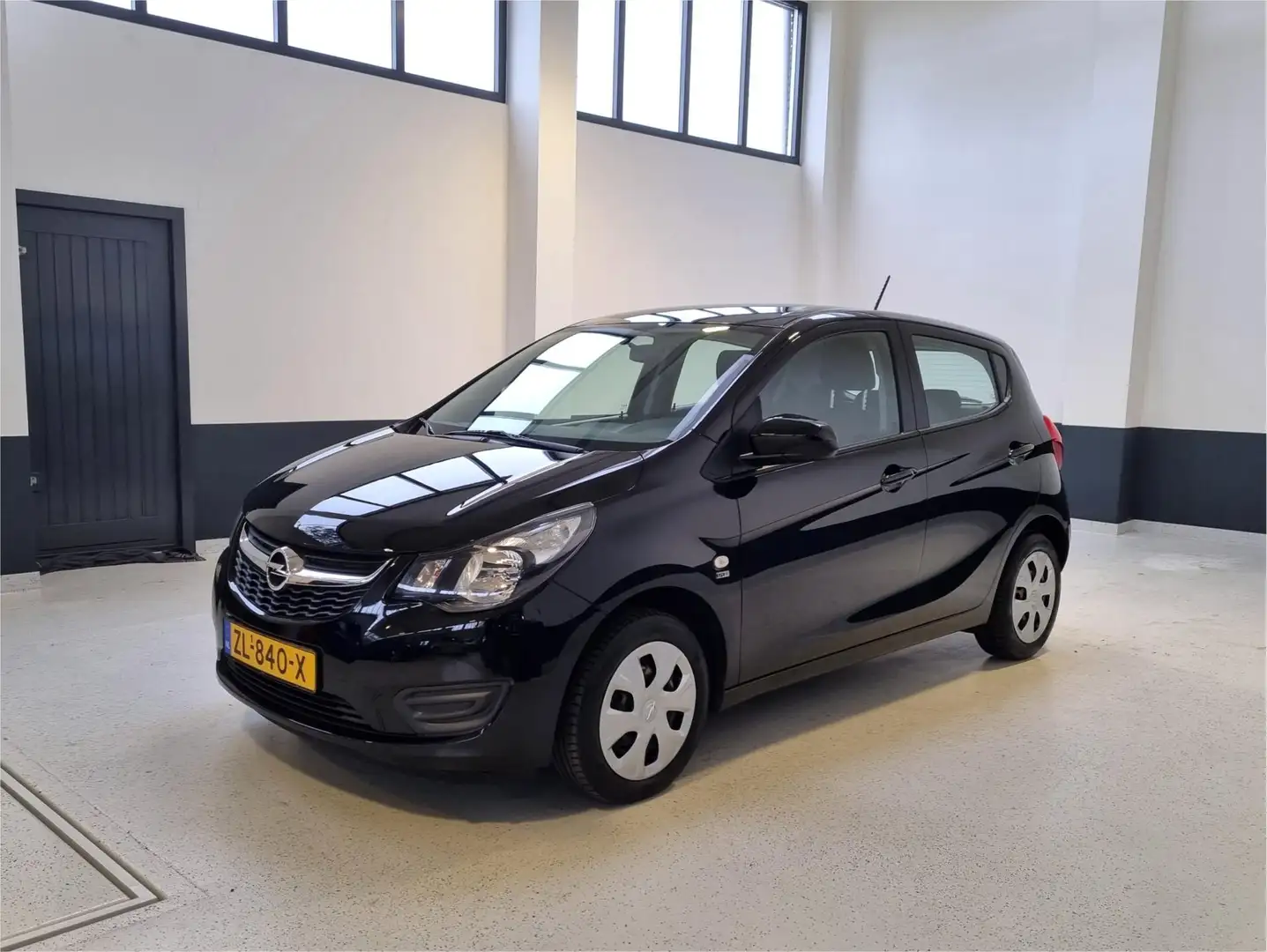 Opel Karl 1.0 ecoFLEX 120 Jaar Edition | NL | 1e Eig. | Airc Zwart - 2