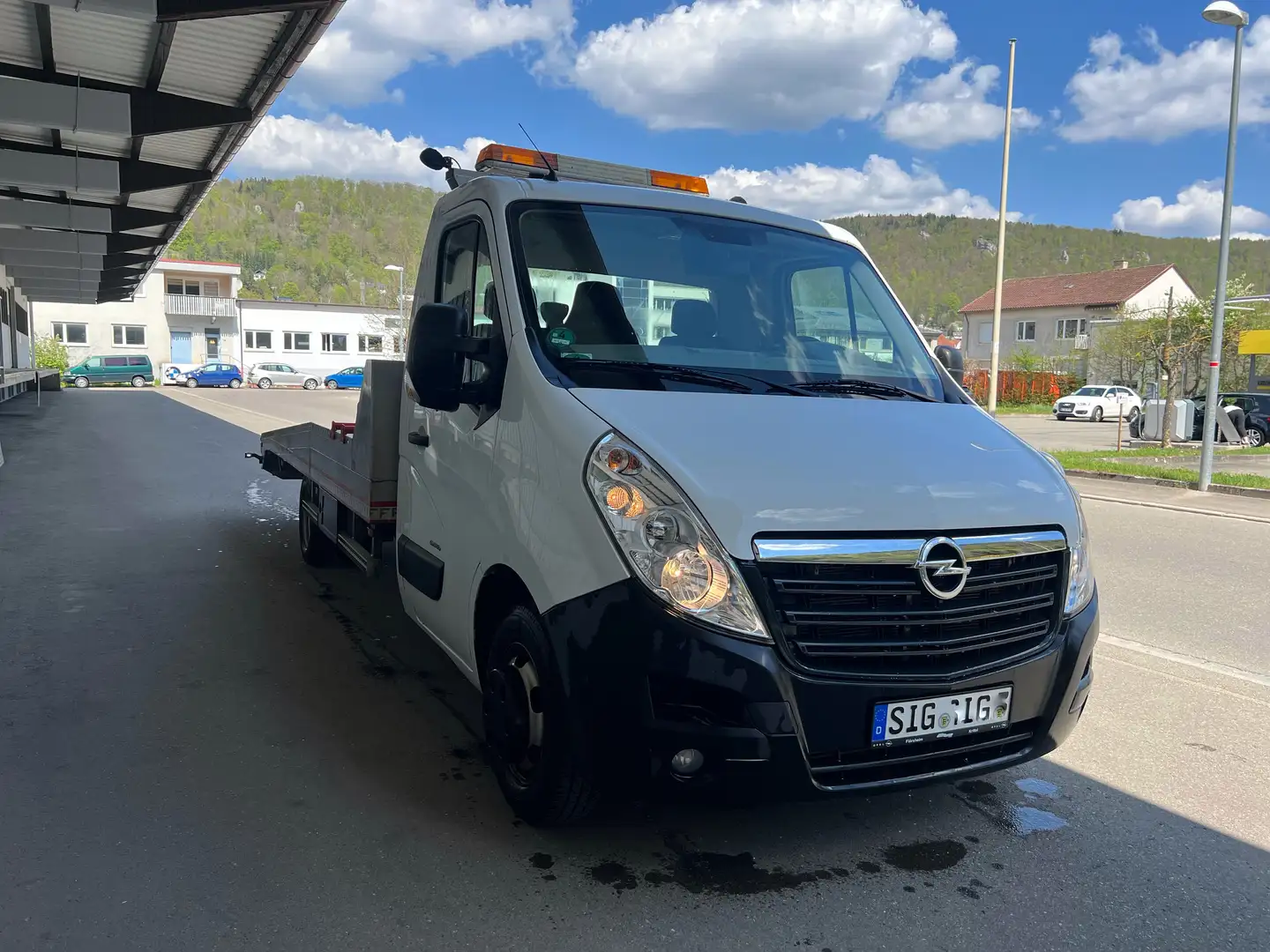 Opel Movano 2.3 CDTI Autotransporter Bílá - 1