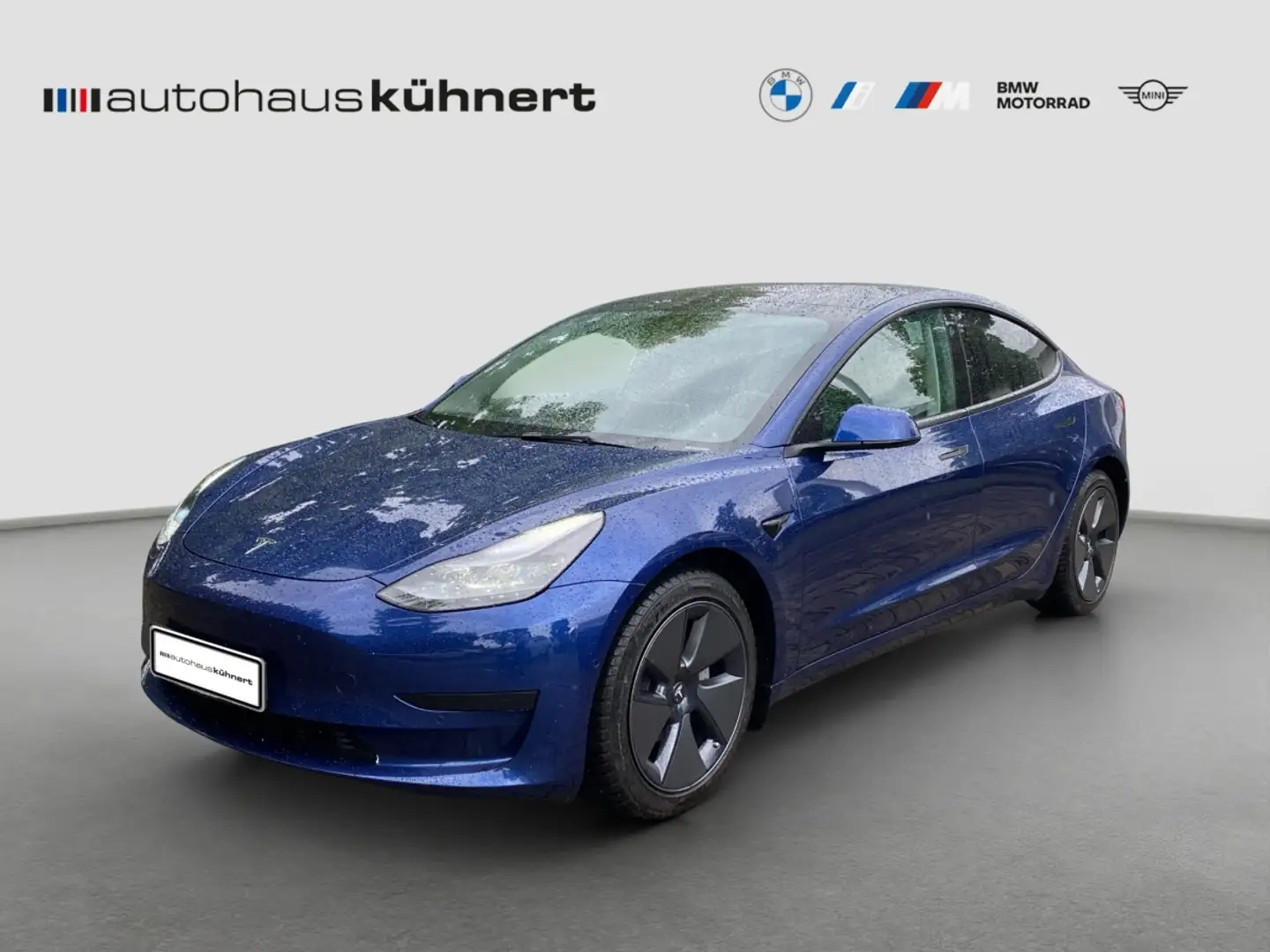 Tesla Model 3 SpurAss ACC Navi 1. Hand Blau - 1