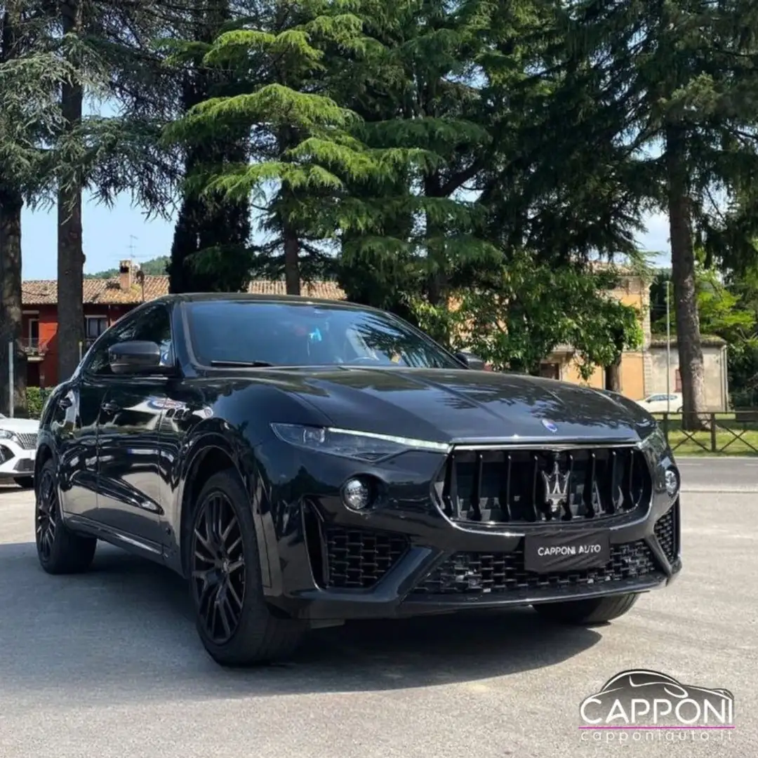 Maserati Levante V6 Diesel 275 CV AWD Gransport Tetto/Pelle/LED Nero - 2