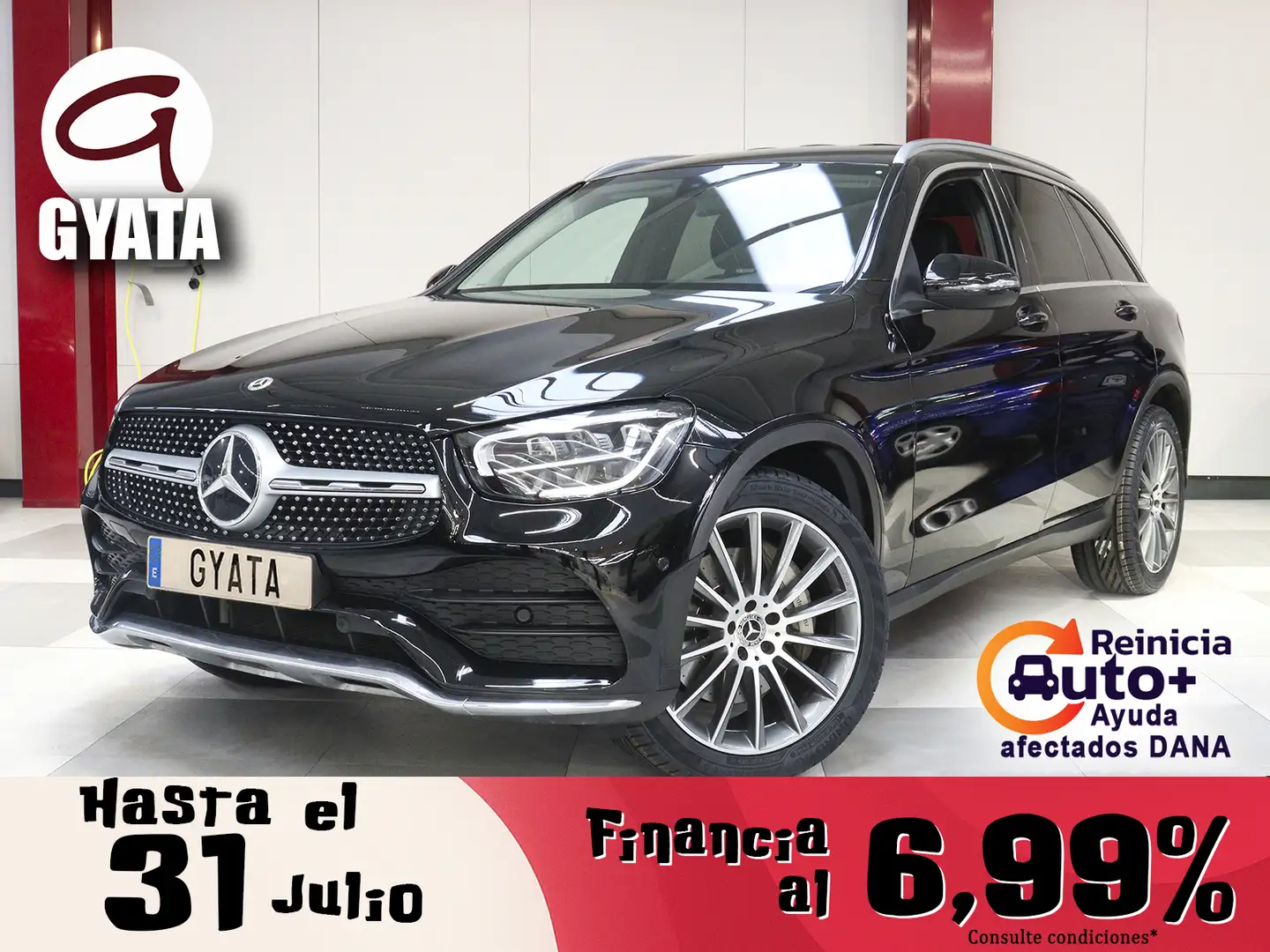 Mercedes-Benz GLC 220 220d 4Matic 9G-Tronic Noir - 1