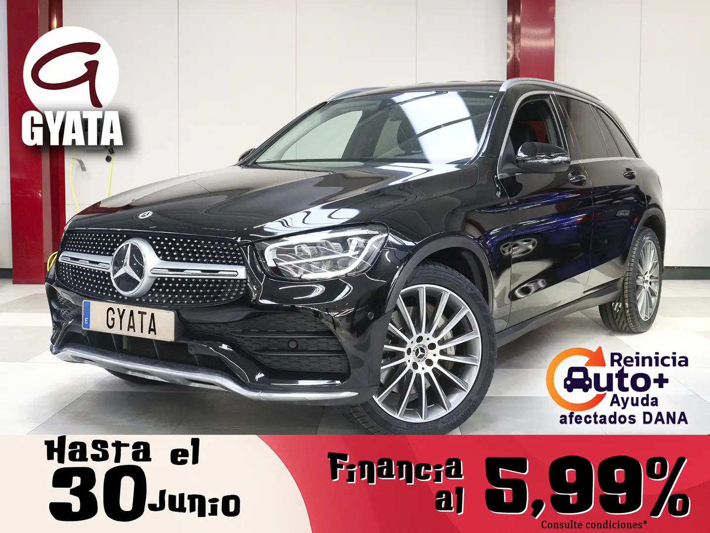 Mercedes-Benz GLC 220 220d 4Matic 9G-Tronic Negro - 1