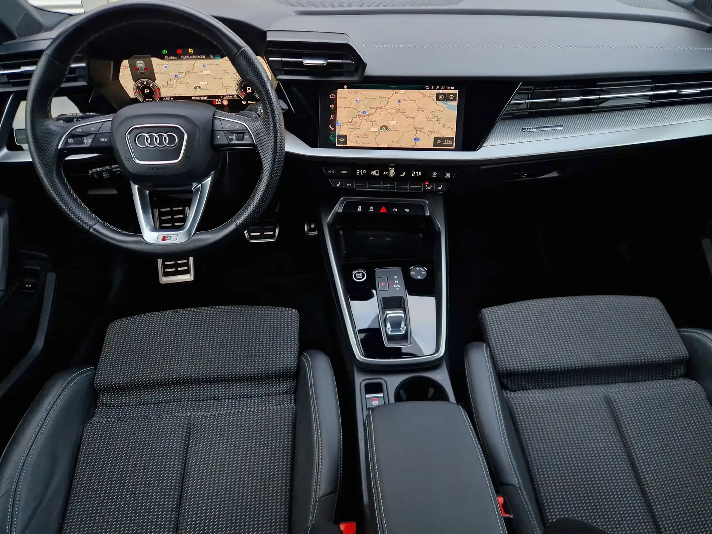 Audi A3 A3 35 TDI S-Tronic 3x S-Line Virtual*ACC*Daytona! Grau - 2
