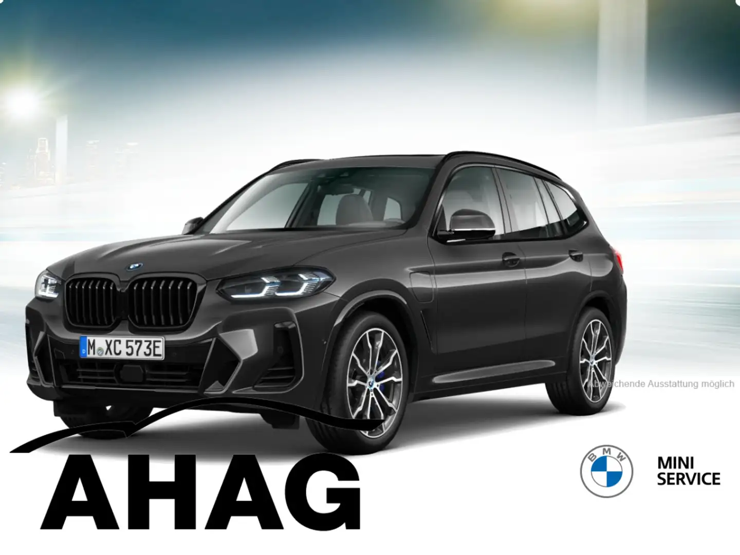 BMW X3 xDrive30e AT M Sportpaket Innovationsp. AHK Grau - 2