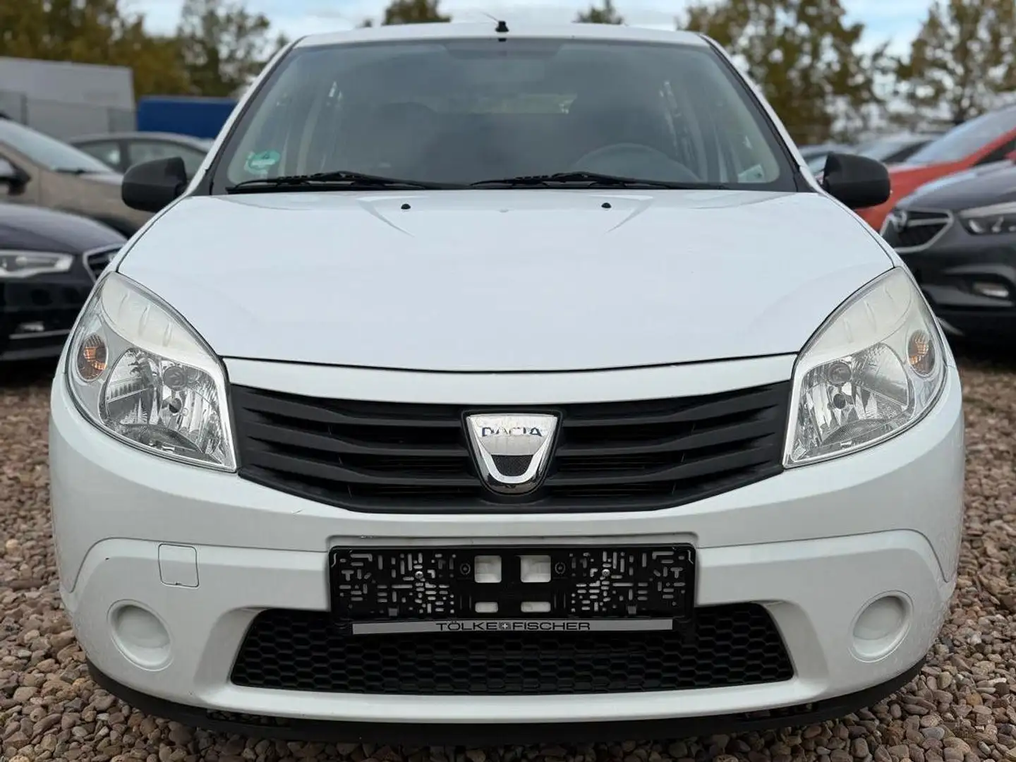 Dacia Sandero 1.2 *Elektro-Paket*Klima*1.Hand*TÜV 08/26* Weiß - 2