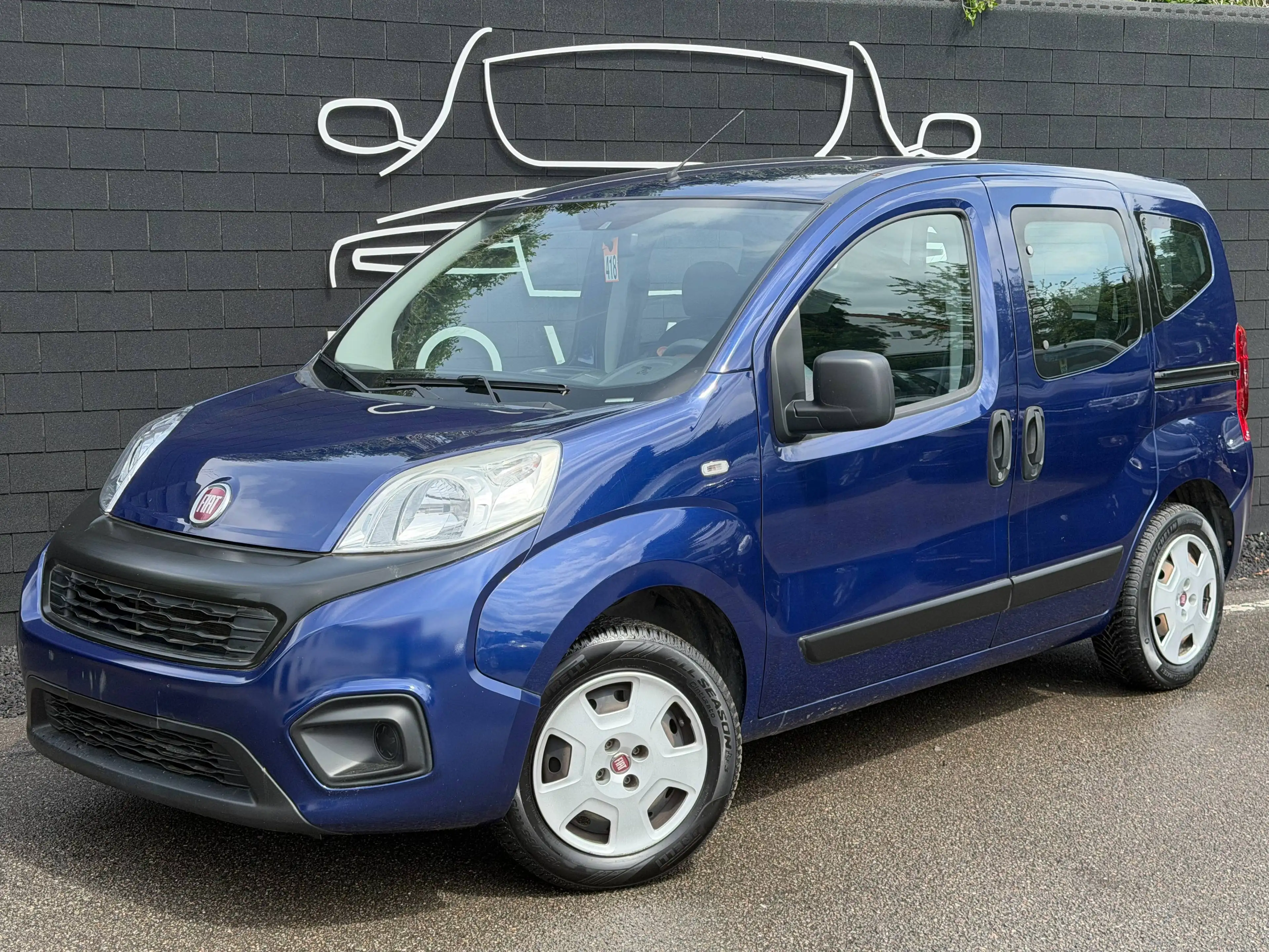 Fiat Qubo 1.4i+AIRCO+DEGATS CARROSSERIE VOIR PHOTOS+EURO 6B