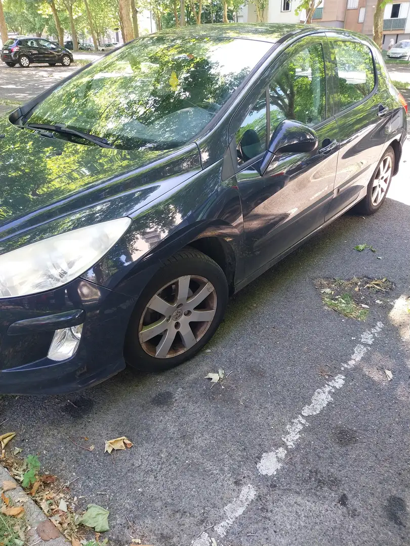 Peugeot 308 308 1.6 HDi 110ch FAP BVMP6 BLUE LION Premium Pack Gris - 1