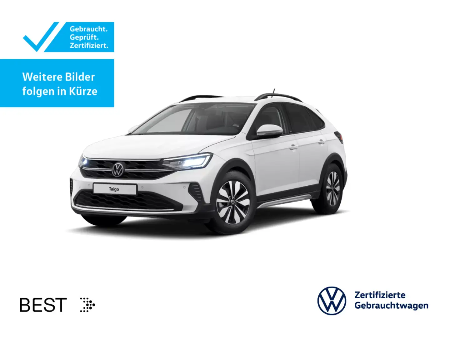 Volkswagen Taigo 1.0 TSI MOVE*LED*NAVI*KLIMA*PDC*SHZ Weiß - 1
