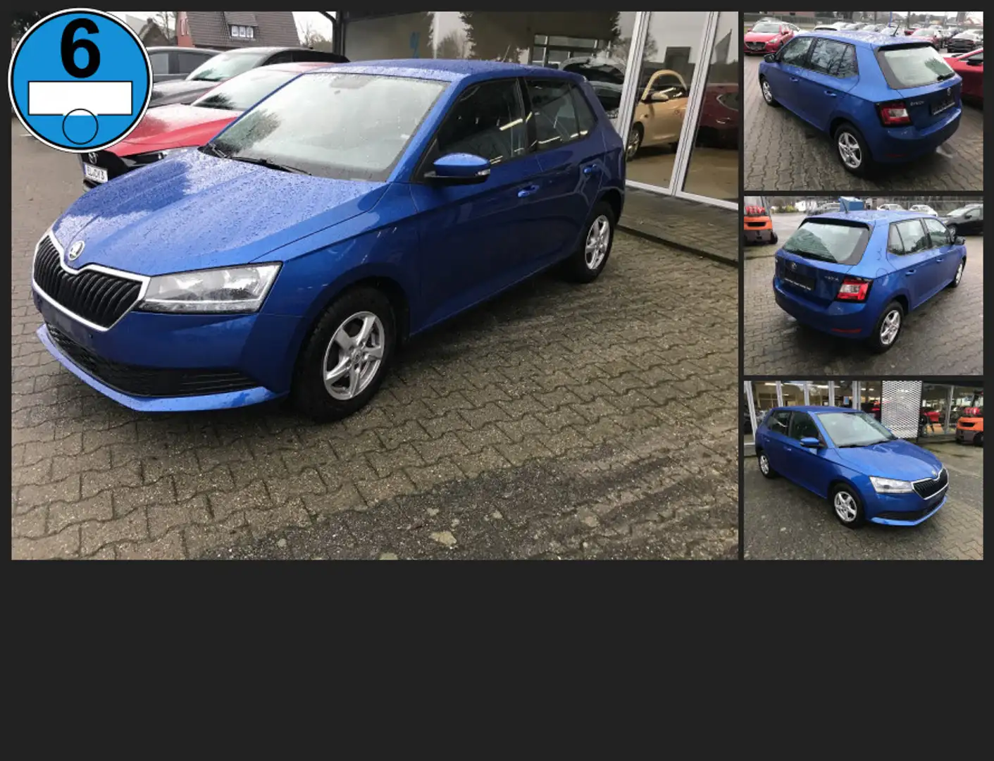 Skoda Fabia 1.0 MPI Active , KLIMA, ALU-F., .. Active Bleu - 1