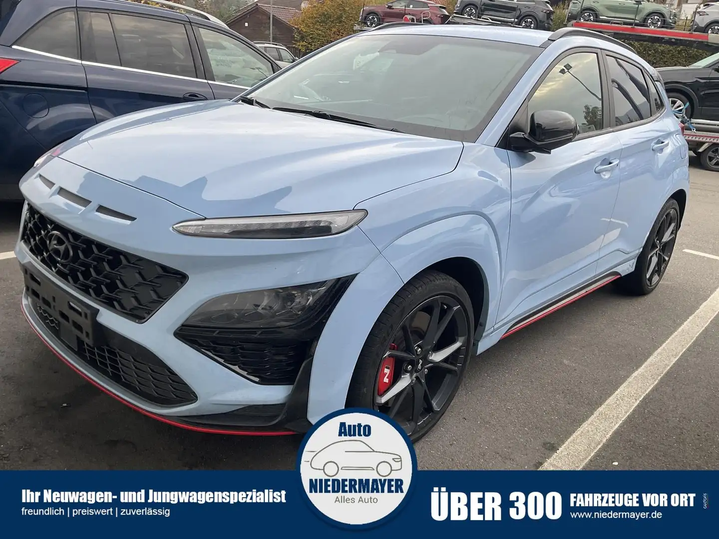 Hyundai KONA N Perfomance 2.0 T-GDI, Navi, HuD, Kamera, Sound, Blu/Azzurro - 1