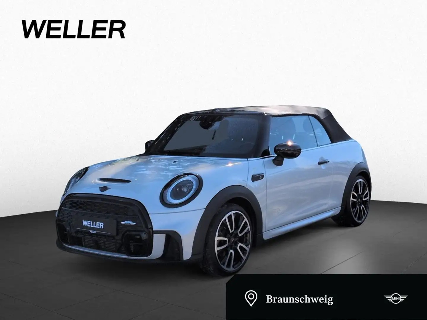 MINI Cooper S Cabrio JCW Trim Navi LED AdapFWK 18" Plateado - 1