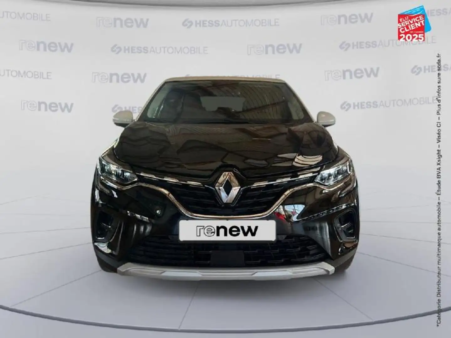 Renault Captur 1.6 E-Tech hybride 145ch Techno GPS Camera Noir - 2