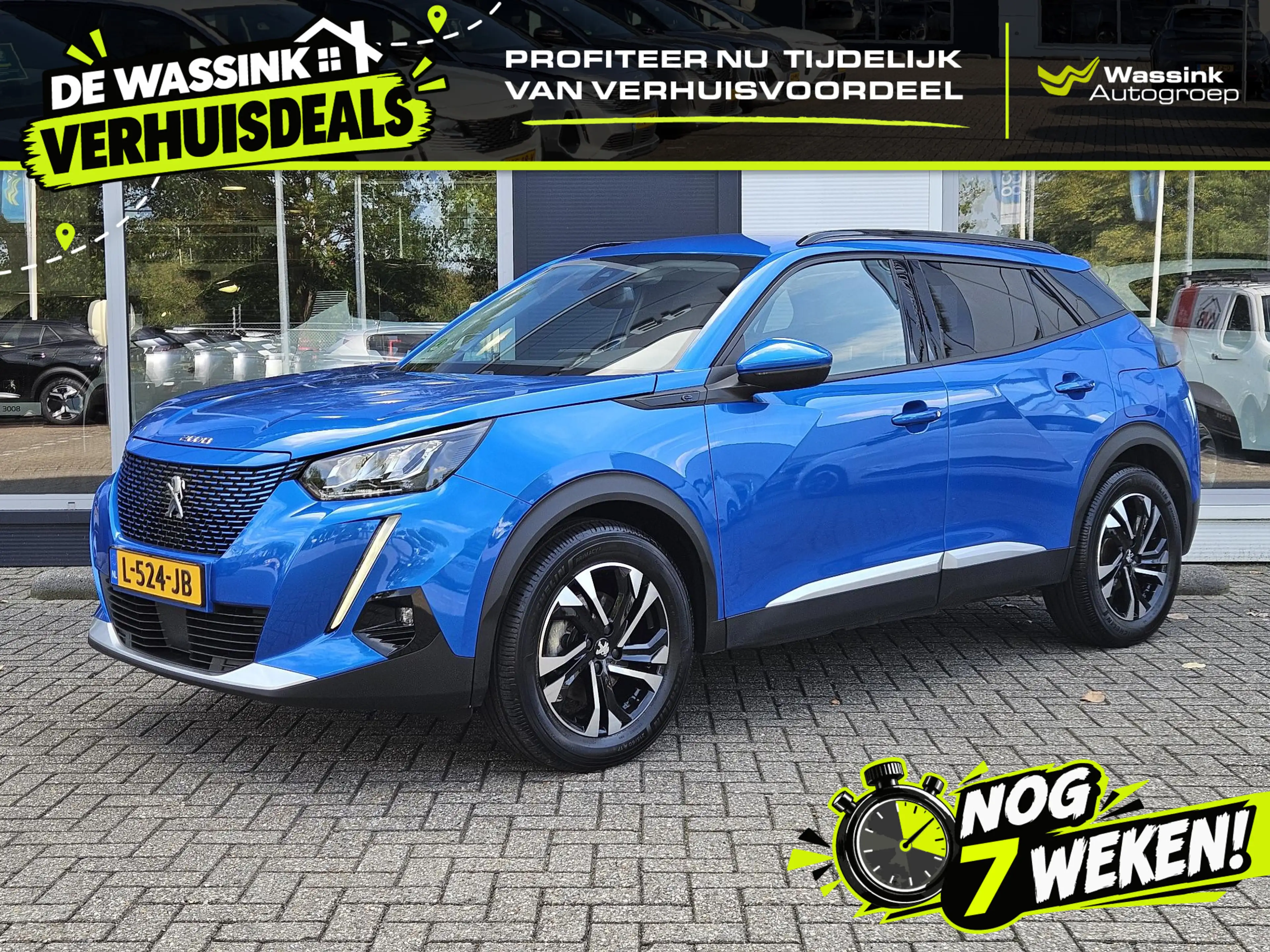 Peugeot e-2008 EV Blue Lease Allure 50 kWh SOH 92% | Cruise Contr