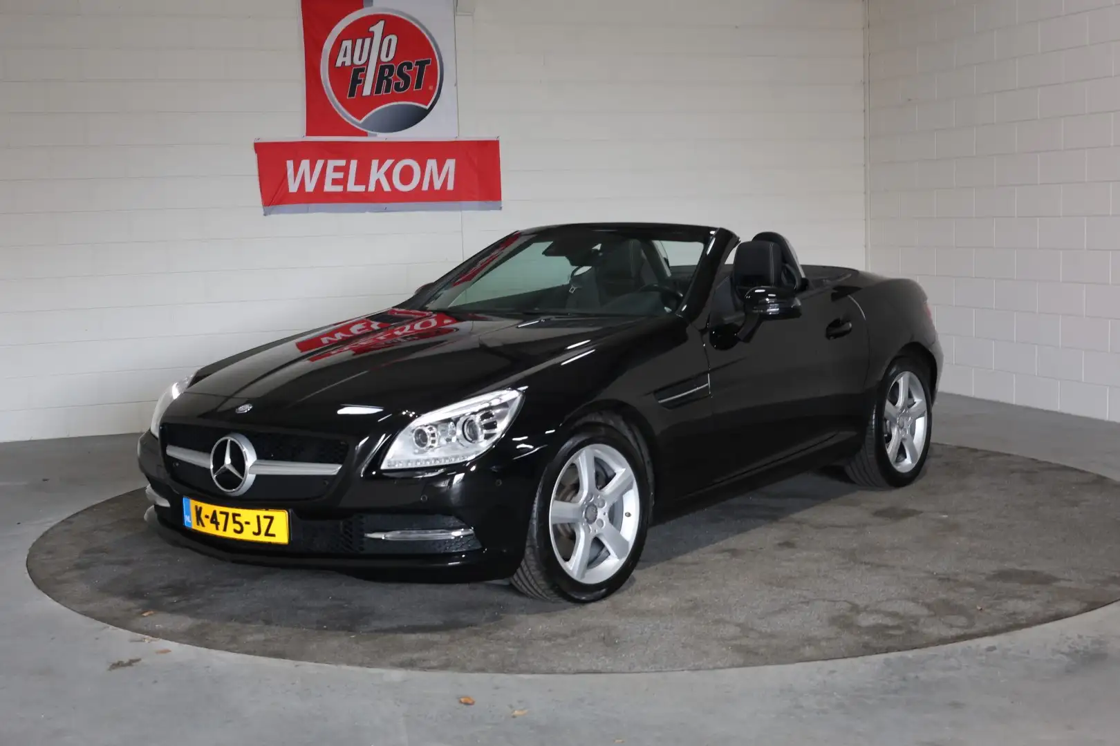 Mercedes-Benz SLK 300 Nieuwstaat !! Cruise, Climate Airco, Navi, Panoram Negro - 1