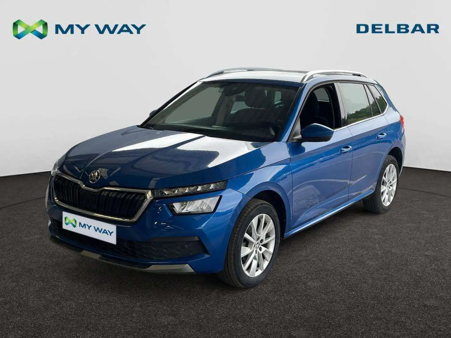 Skoda Kamiq Clever 1.0 TSI 110ch Bleu - 1