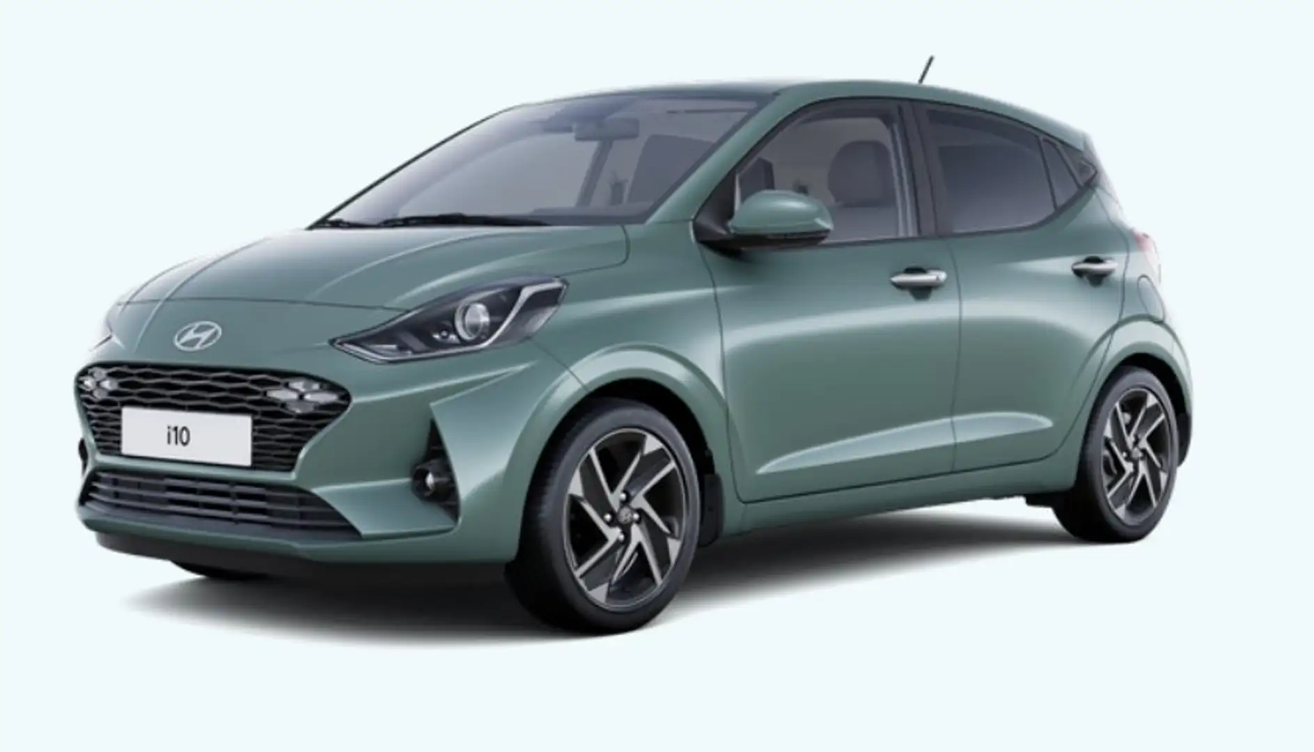 Hyundai i10 Prime Vert - 1