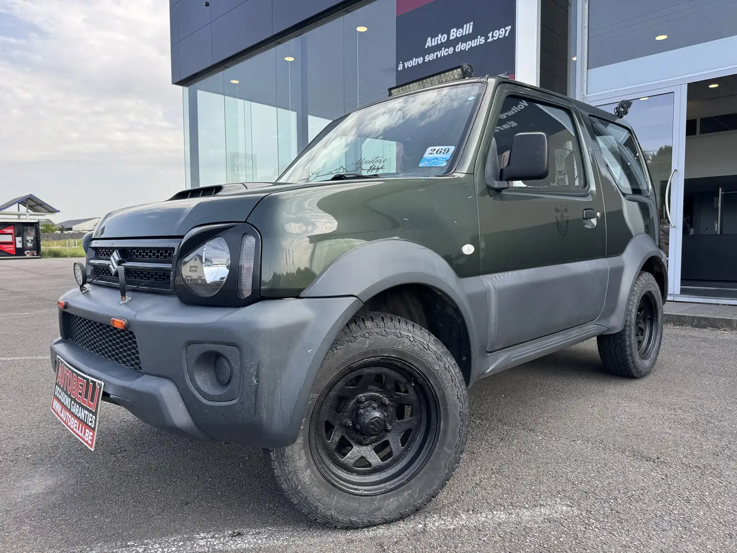 Suzuki Jimny Jimny 1.3i**EURO 6B**TOP AUTO**4 PLACES**GARANTIE Groen - 1