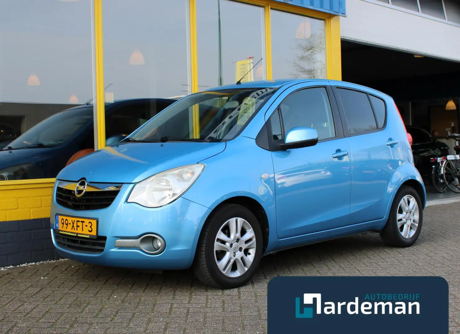 Opel Agila 1.0 Luxe, Airco, Bluetooth. apk tot 31 mei 2027. Azul - 1