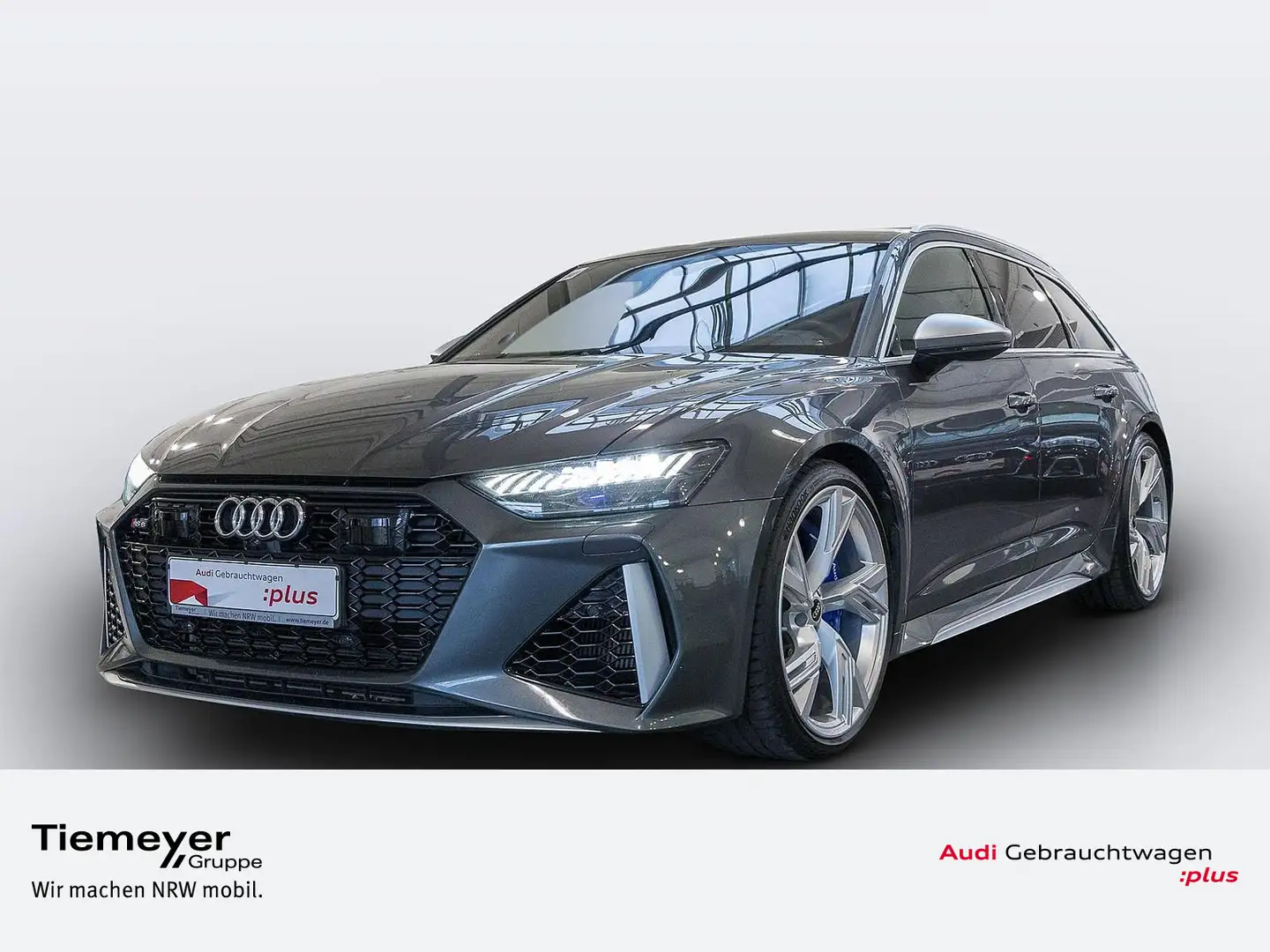 Audi RS6 RS6 Avant 4.0 TFSI Q LM22 KAMERA NAVI+ HuD PRIVA Gris - 1
