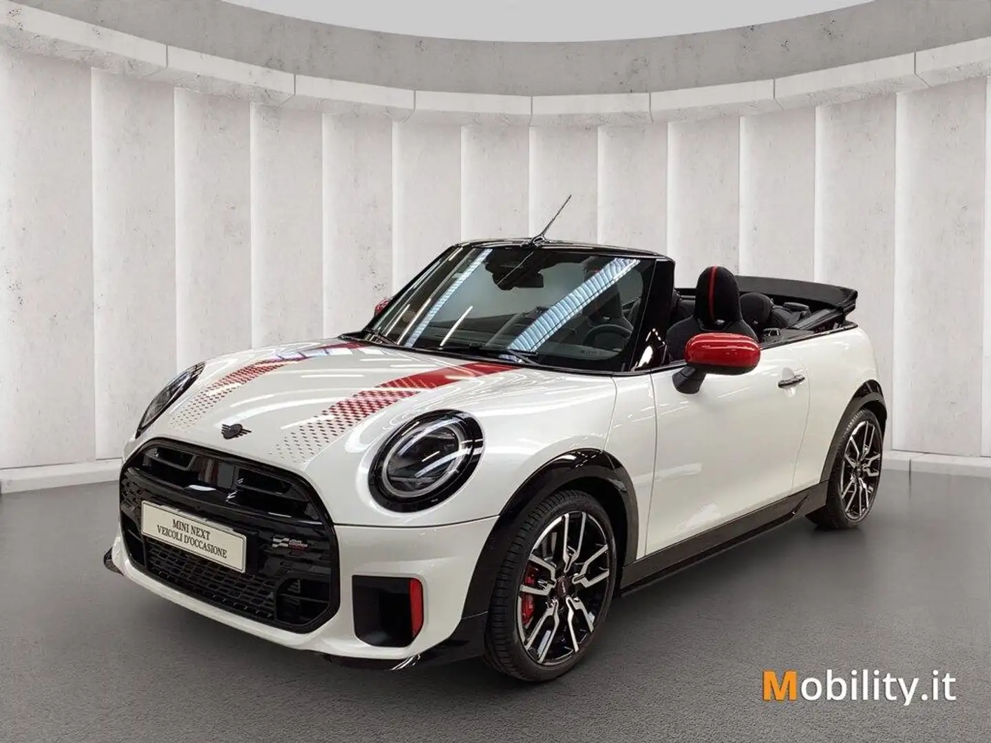 MINI John Cooper Works Cabrio Mini  2.0    JCW auto Bianco - 1