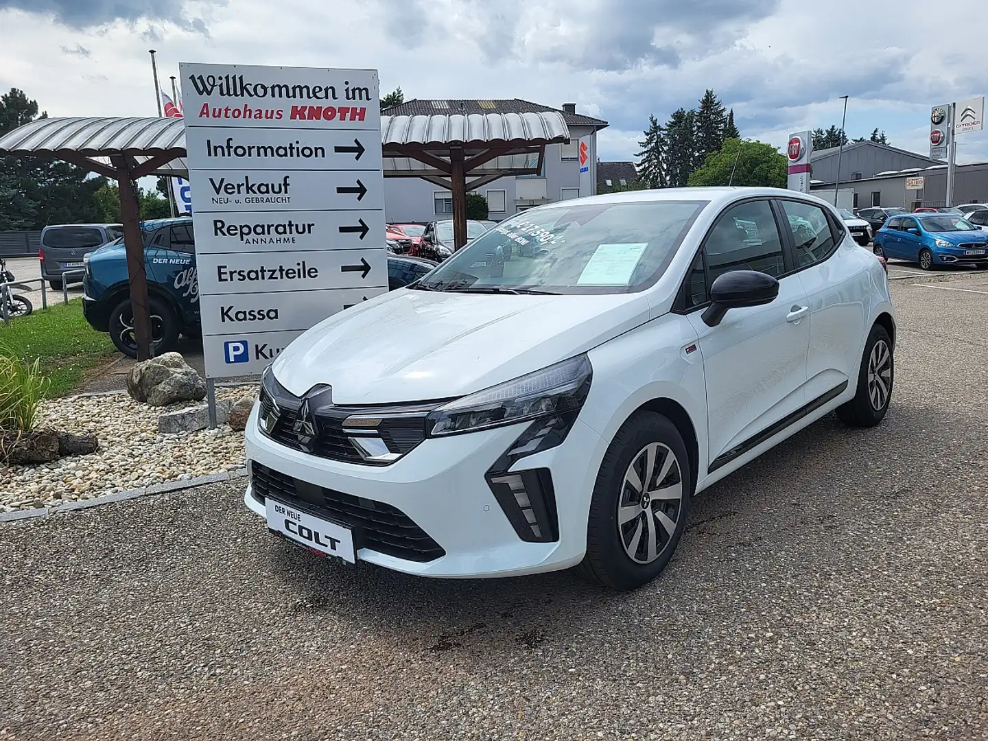 Mitsubishi Colt 1,0 MPI-T Invite Blanco - 1