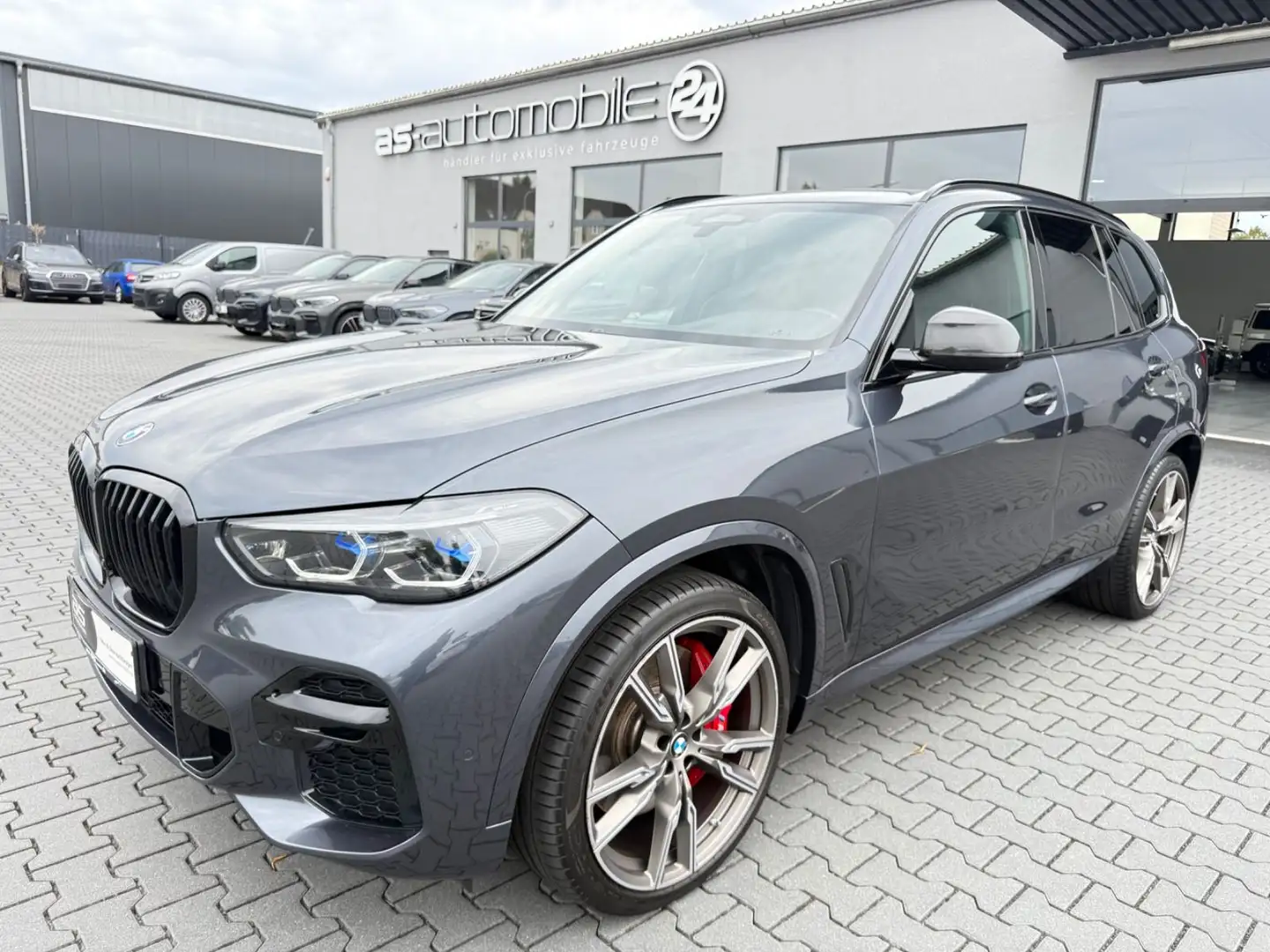 BMW X5 M X5*M50*INDIVIDUAL*3xTV*360°ACC*HUD*AHK*LASER*DAB Gris - 1
