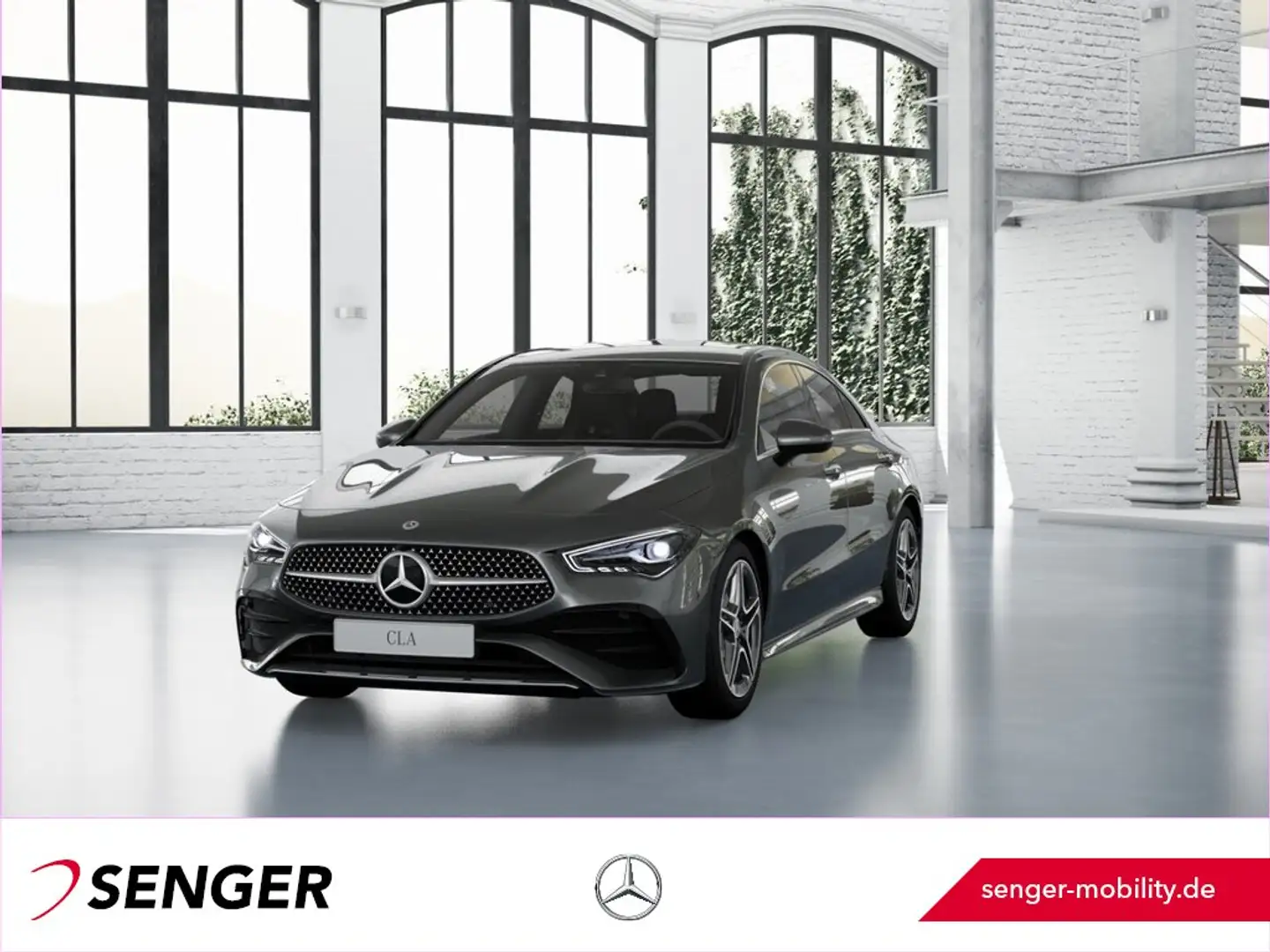 Mercedes-Benz CLA 180 AMG-Line Keyless-Go Kamera Sitzhzg. LED Gris - 1