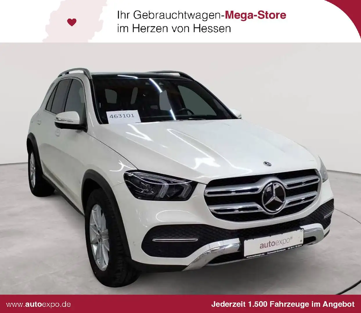 Mercedes-Benz GLE 350 GLE 350 e 4Matic 9G AMG Line Navi HuD Pano Weiß - 1