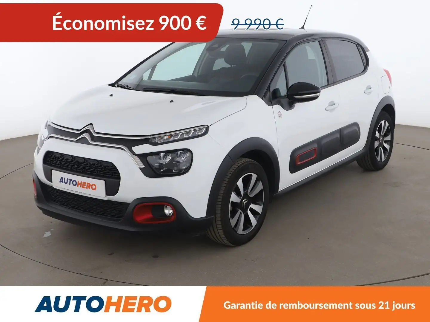 Citroen C3 1.2 PureTech C-Series Blanc - 1