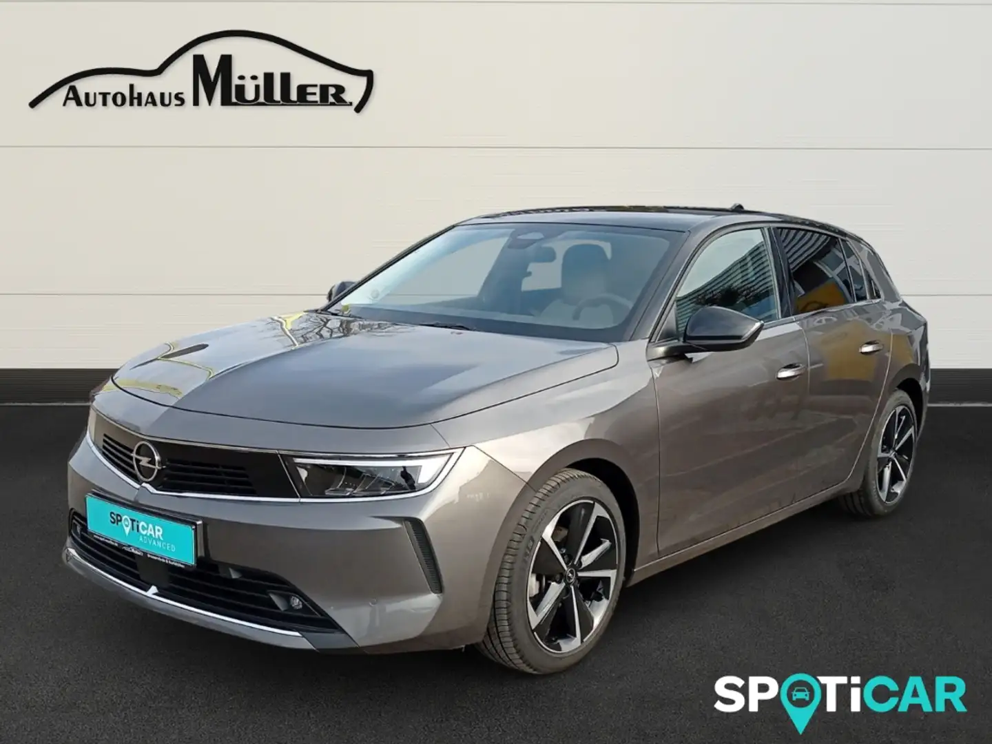 Opel Astra L Elegance 1.2 Turbo NAVI SHZ LHZ RFK LED ACC Appl Grau - 1