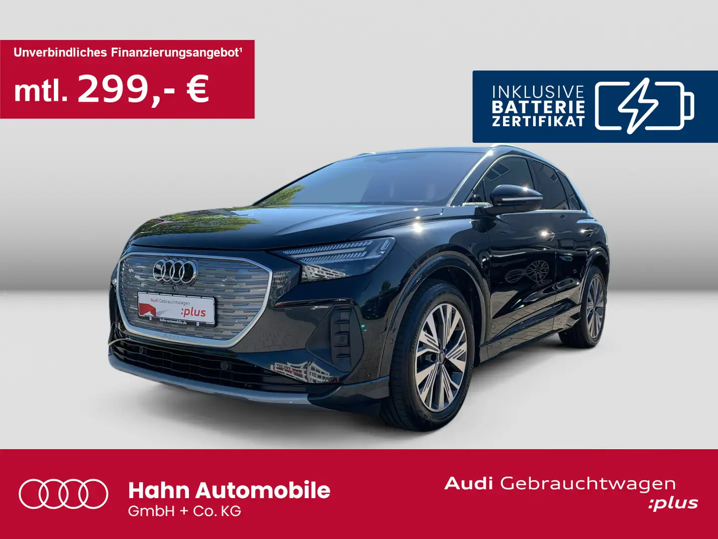 Audi 40 e-tron advanced Matrix Pano Navi HUD Noir - 1