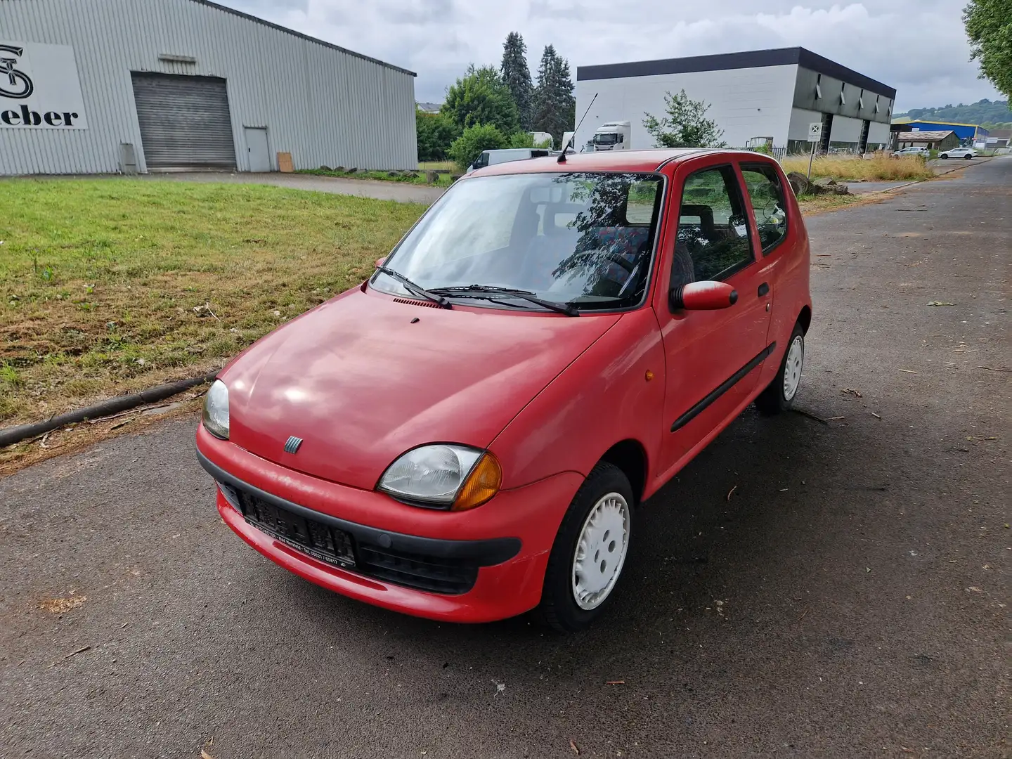 Fiat Seicento 0.9 Citymatic TÜV 07/2026 Червоний - 1
