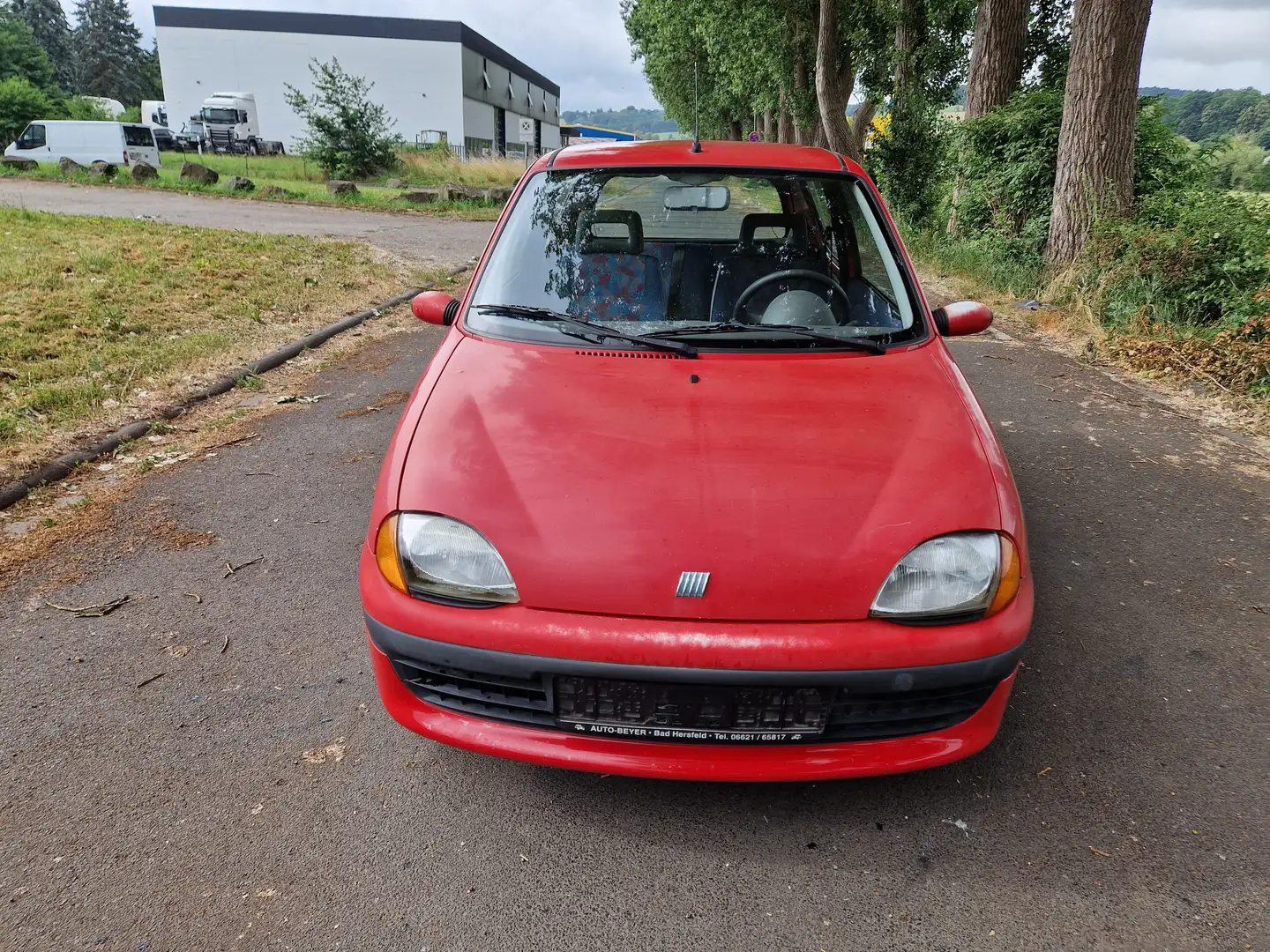 Fiat Seicento 0.9 Citymatic TÜV 07/2026 Червоний - 2