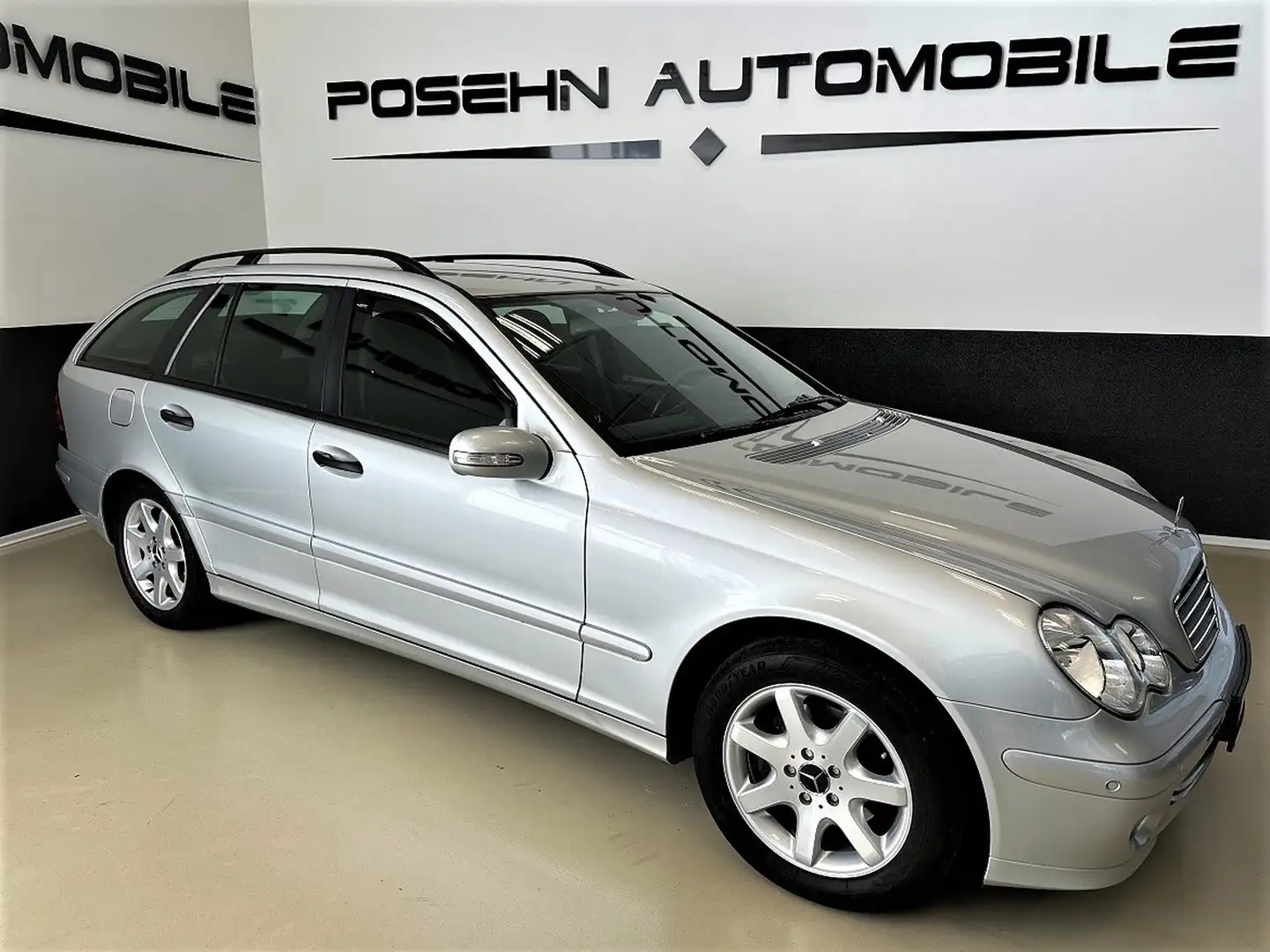 Mercedes-Benz C 180 T Kompressor Automatik AHK Navi Argent - 1