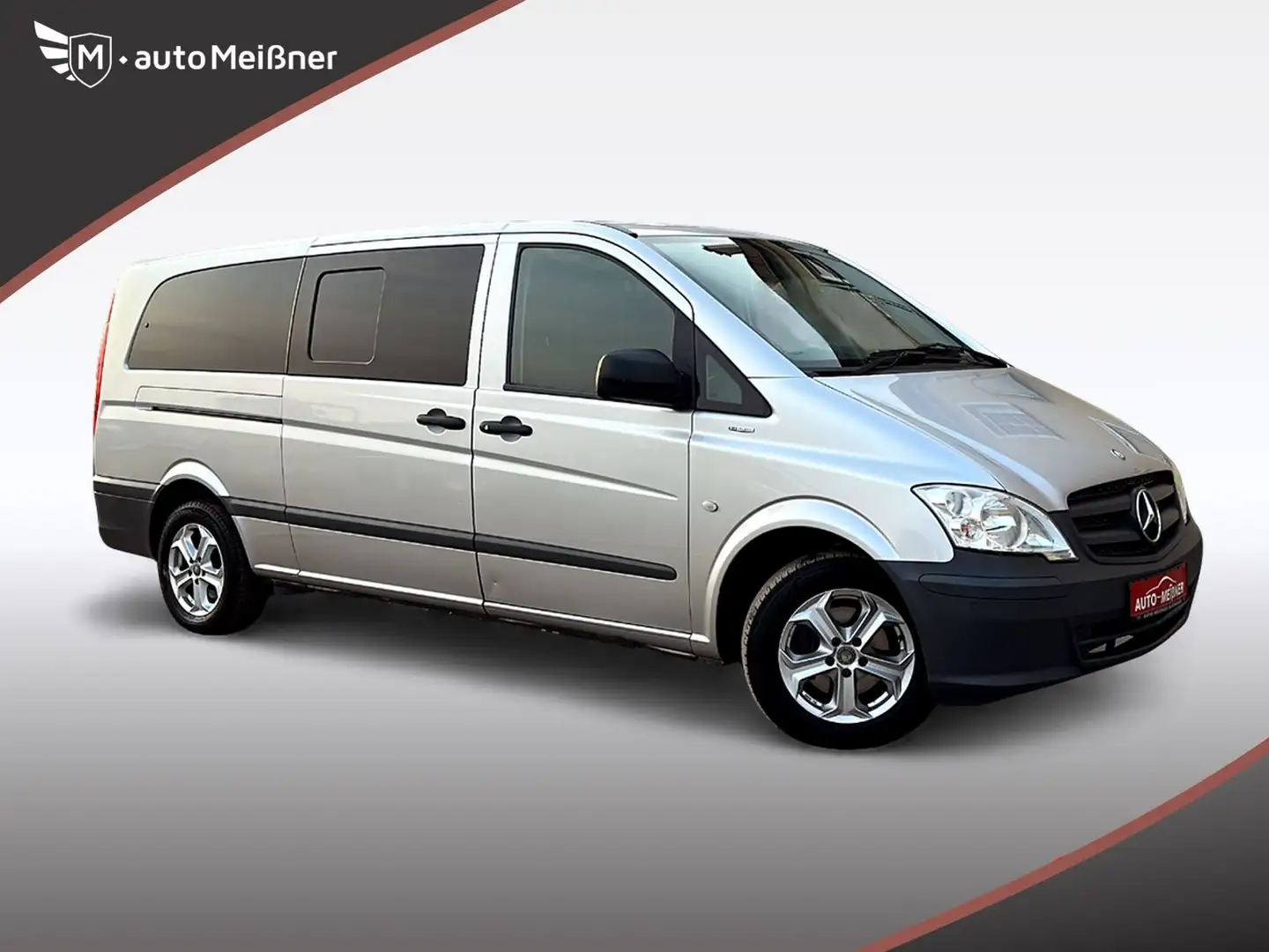 Mercedes-Benz Vito Kombi 116 CDI extralang * Sitzh.* AHK * Plateado - 2