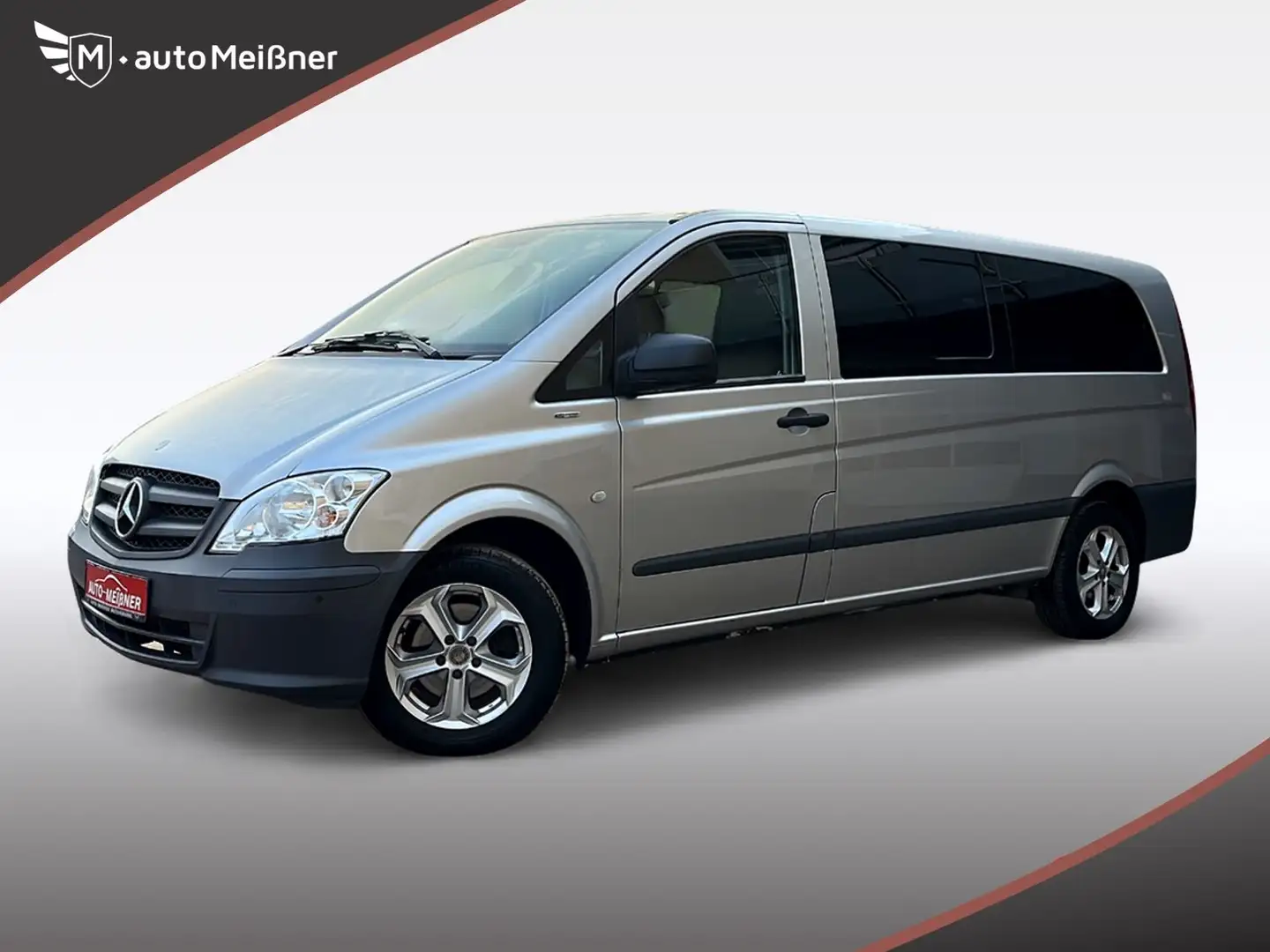 Mercedes-Benz Vito Kombi 116 CDI extralang * Sitzh.* AHK * Plateado - 1