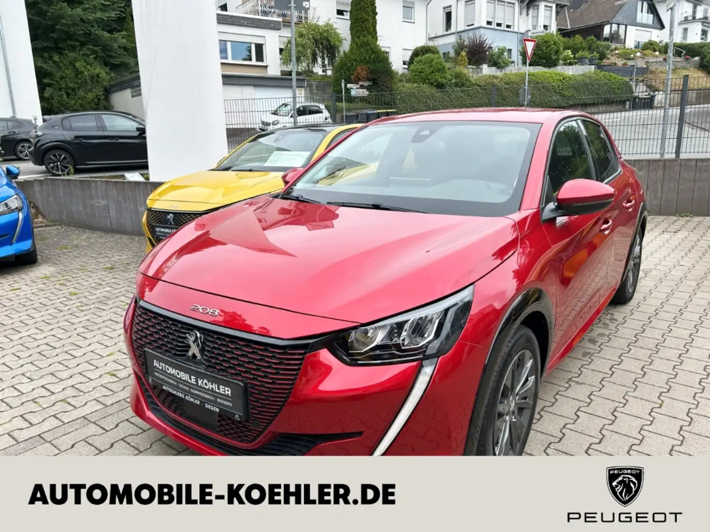 Peugeot 208 e- Allure Pack 136 ALLURE PACK Navi LED Apple CarP Rot - 1