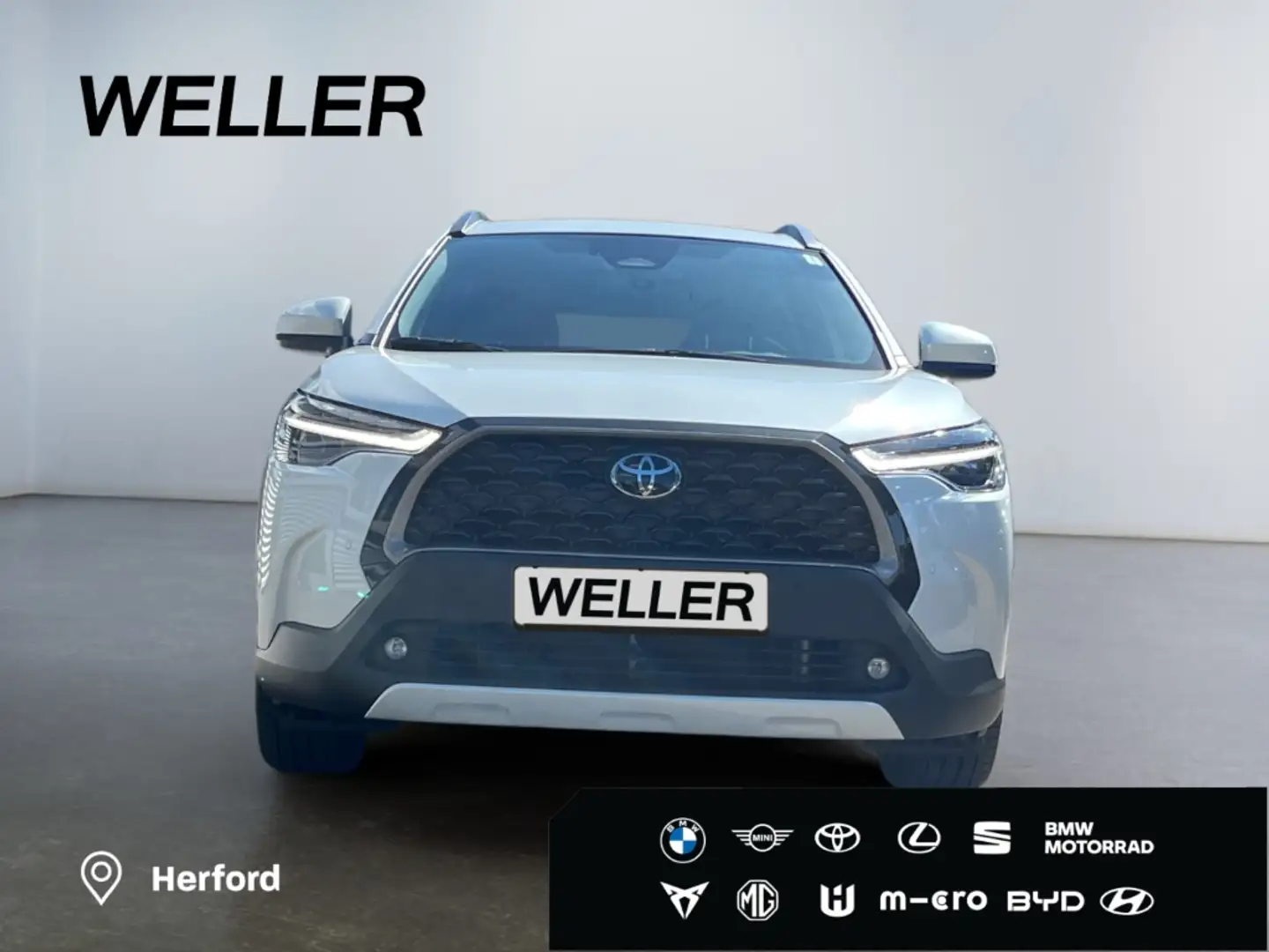 Toyota Corolla Cross Hybrid 1.8 Team D *LED*ACC*CAM*SHZ* Weiß - 2