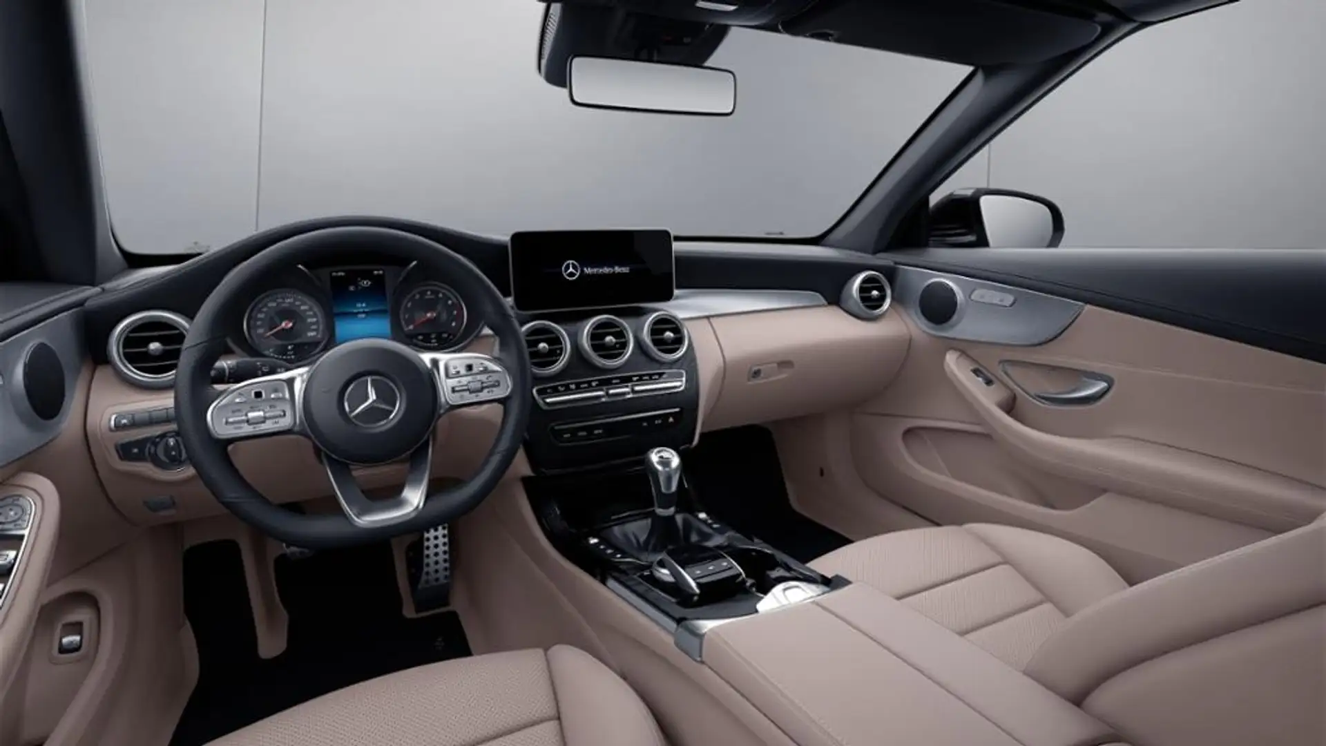 Mercedes-Benz C 180 Cabrio AMG/LED/Airscarf/Aircap/Spur-P/Cam Schwarz - 2