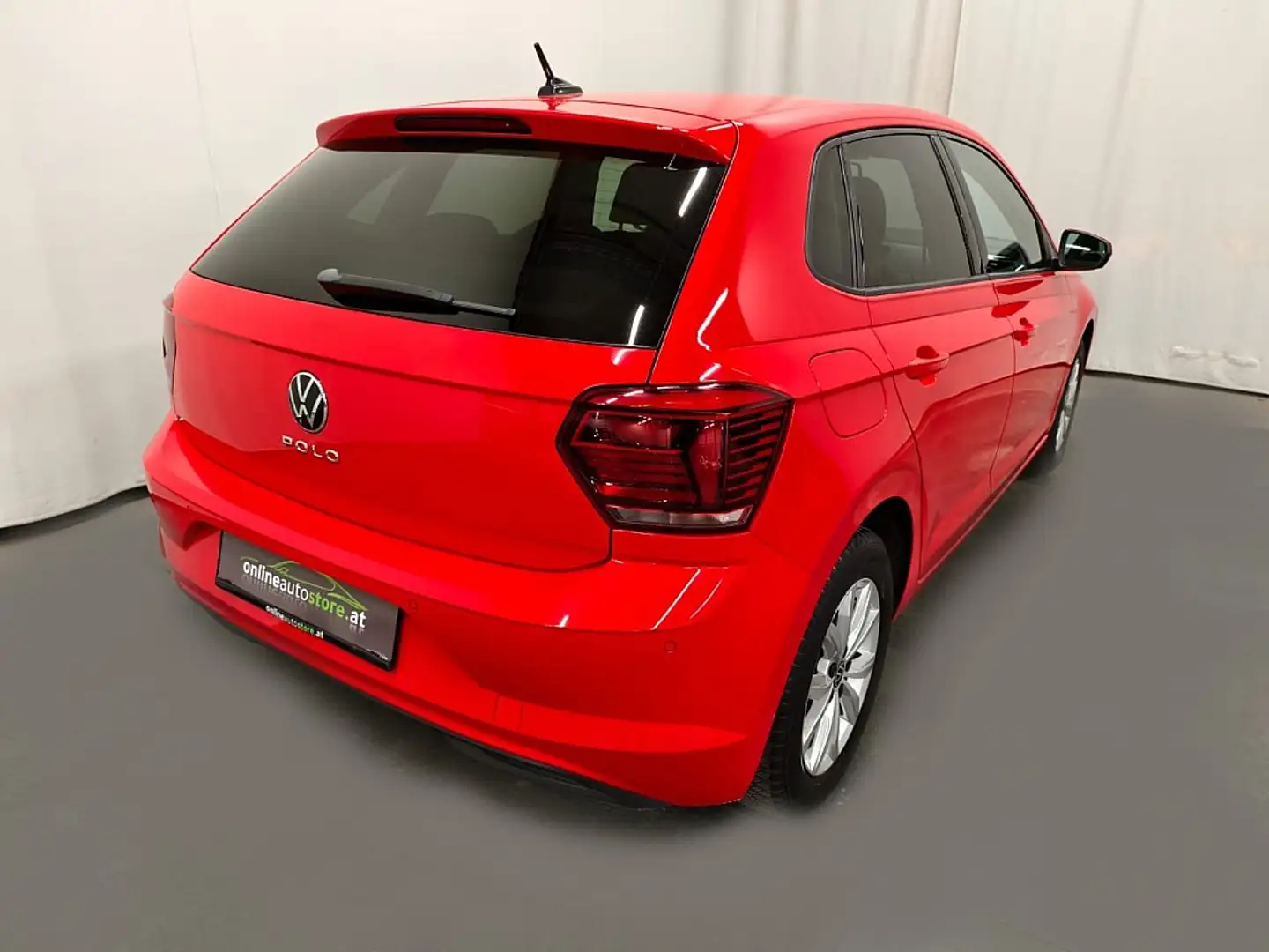 Volkswagen Polo 1,0 TSI DSG Highline Rot - 2