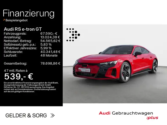 Audi RS e-tron GT air*Allradl.*Massage*Pano*B&O*HuD