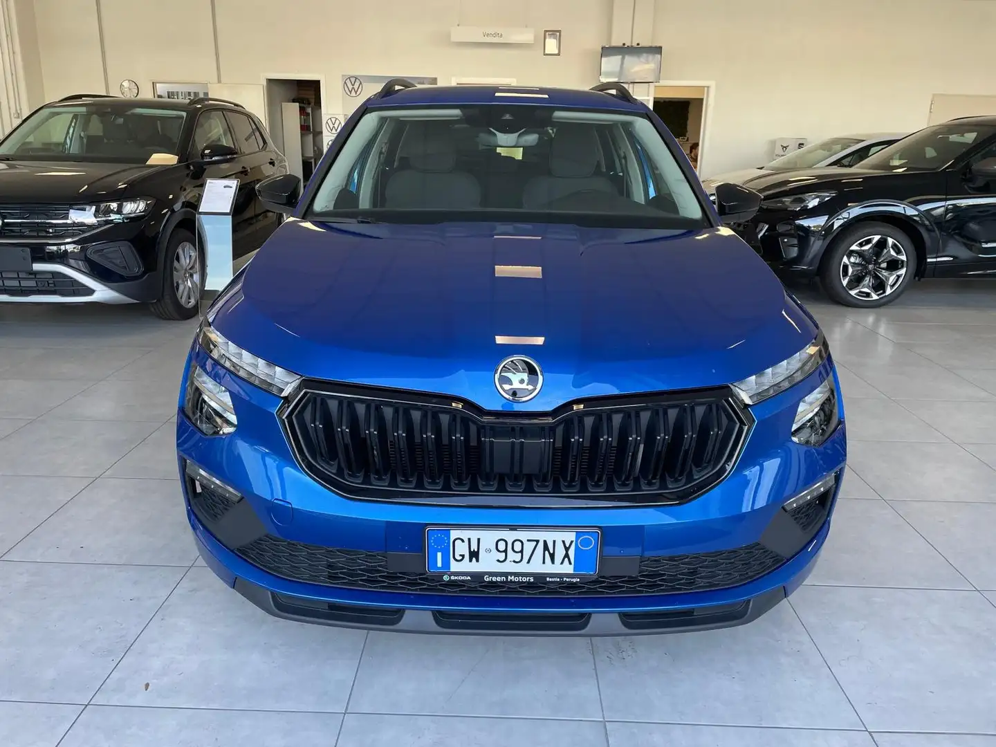 Skoda Kamiq Kamiq 1.0 tsi Black Dots 115cv Blau - 2