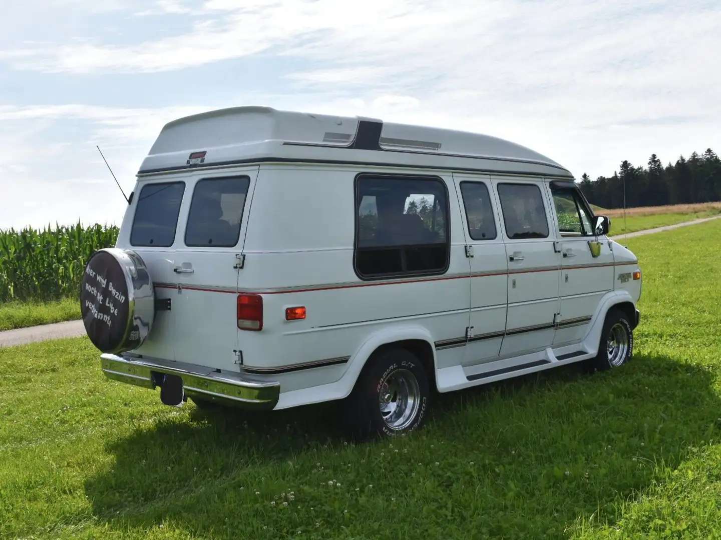 Chevrolet Chevy Van G 20 High Top Alb - 2