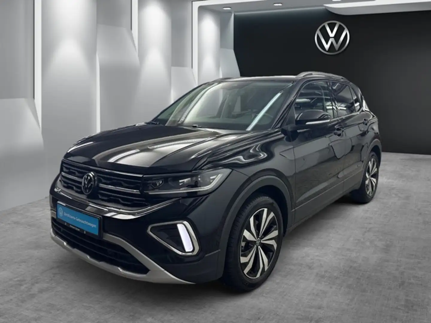 Volkswagen T-Cross 1.5TSI DSG Style IQ DRIVE ACC AHK NAVI Schwarz - 2