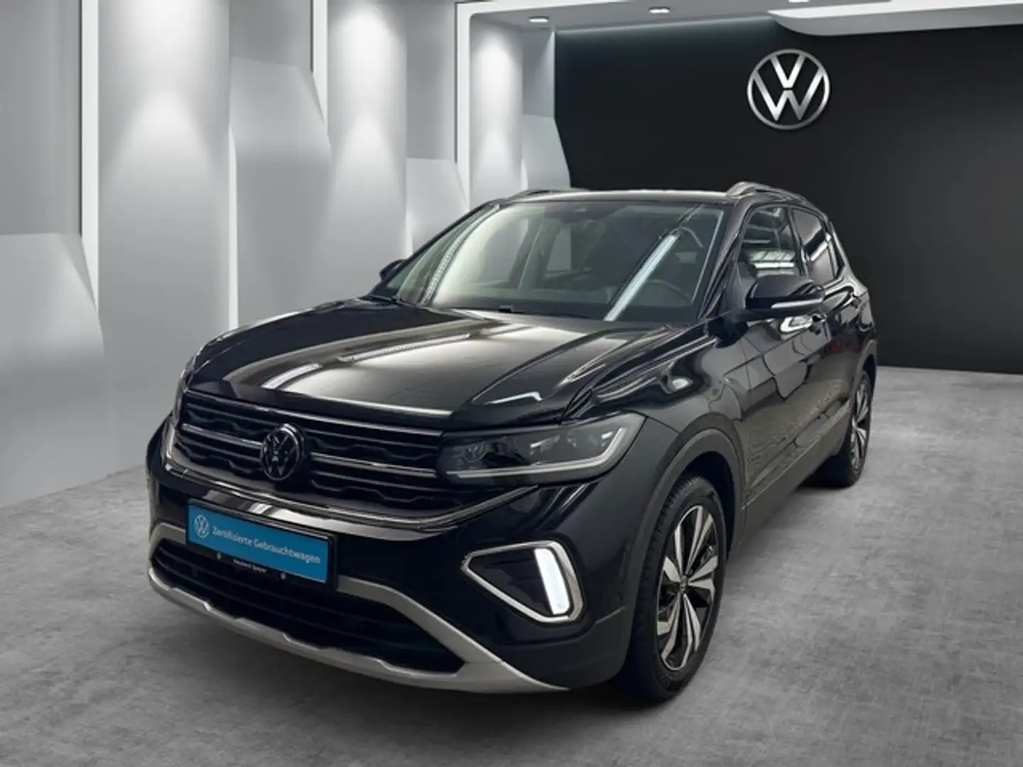 Volkswagen T-Cross 1.5TSI DSG Style IQ DRIVE ACC AHK NAVI Schwarz - 1