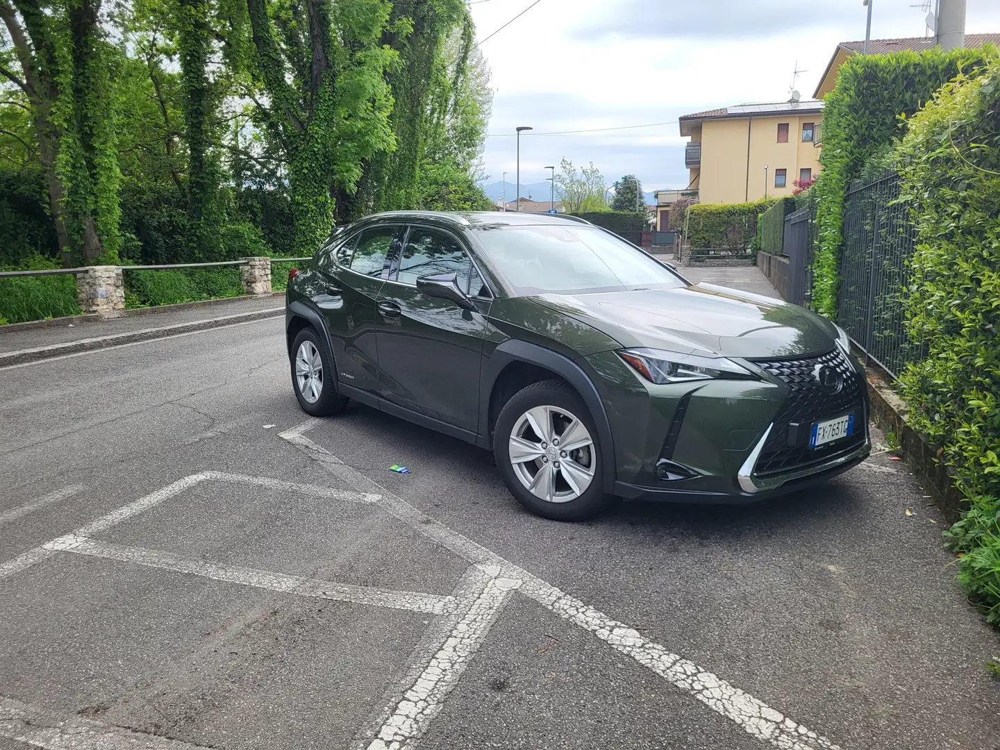 Lexus UX 250h Business 2wd cvt Зелений - 2