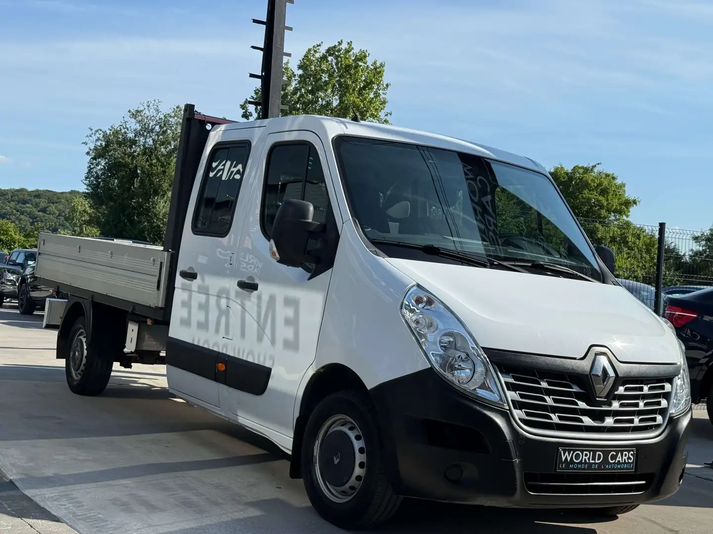 Renault Master 2.3dCi TVAC*BTWIN DOUBLE CAB 7PLACES BENNE GARANTI Blanc - 2