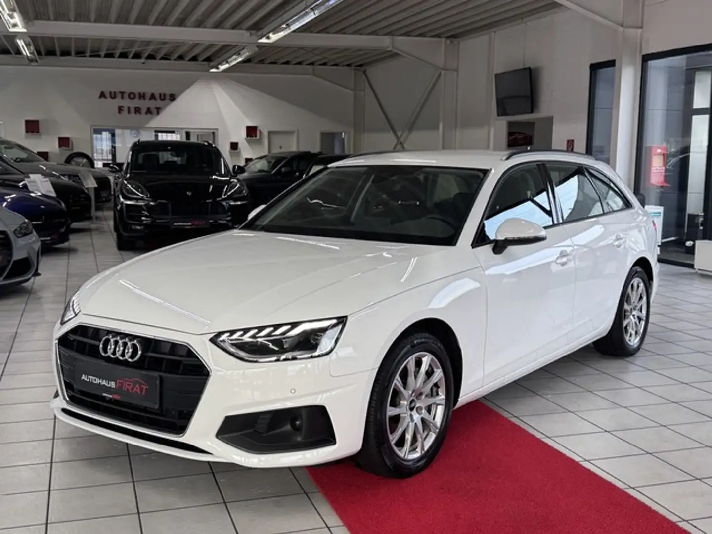 Audi A4 Avant 40 TDI S-tronic 2.0 Liter Diesel LED+Navi+Al Weiß - 2