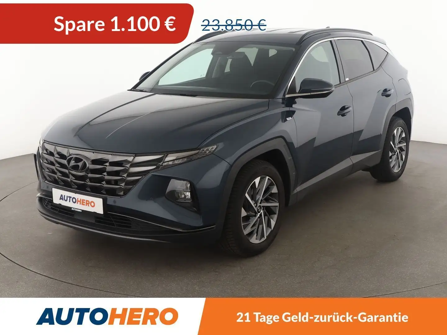 Hyundai TUCSON 1.6 CRDi Mild-Hybrid Trend 2WD Aut*NAVI*LED*ACC* Blau - 1