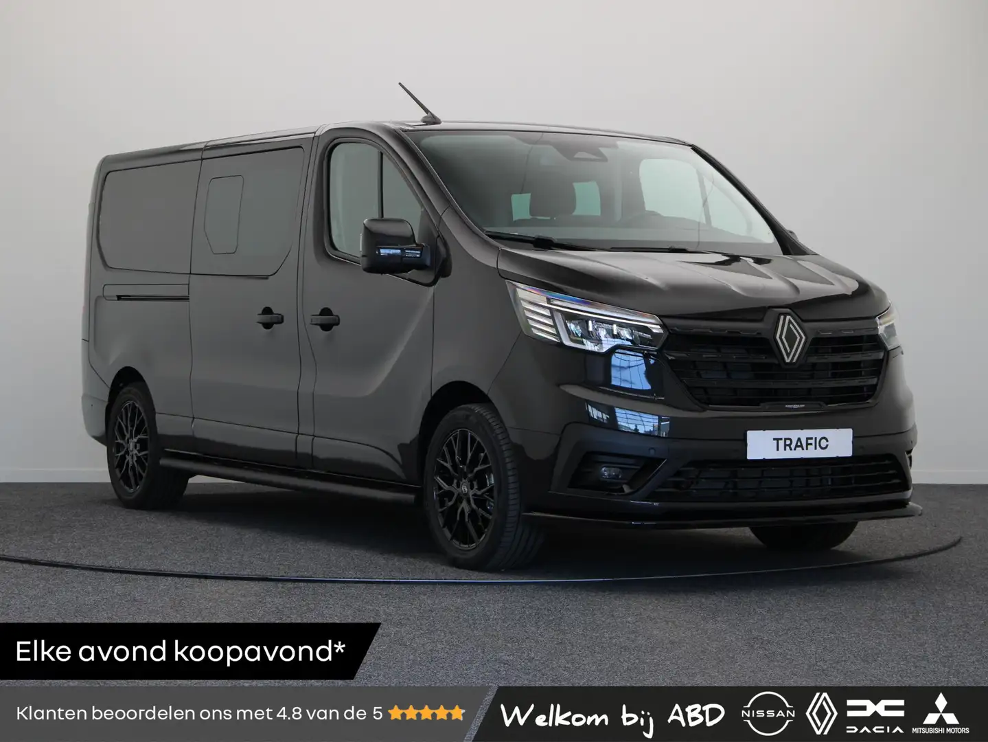 Renault Trafic 2.0 Blue dCi EDC 170 T29 L2H1 Extra DC | Anniversa Zwart - 1